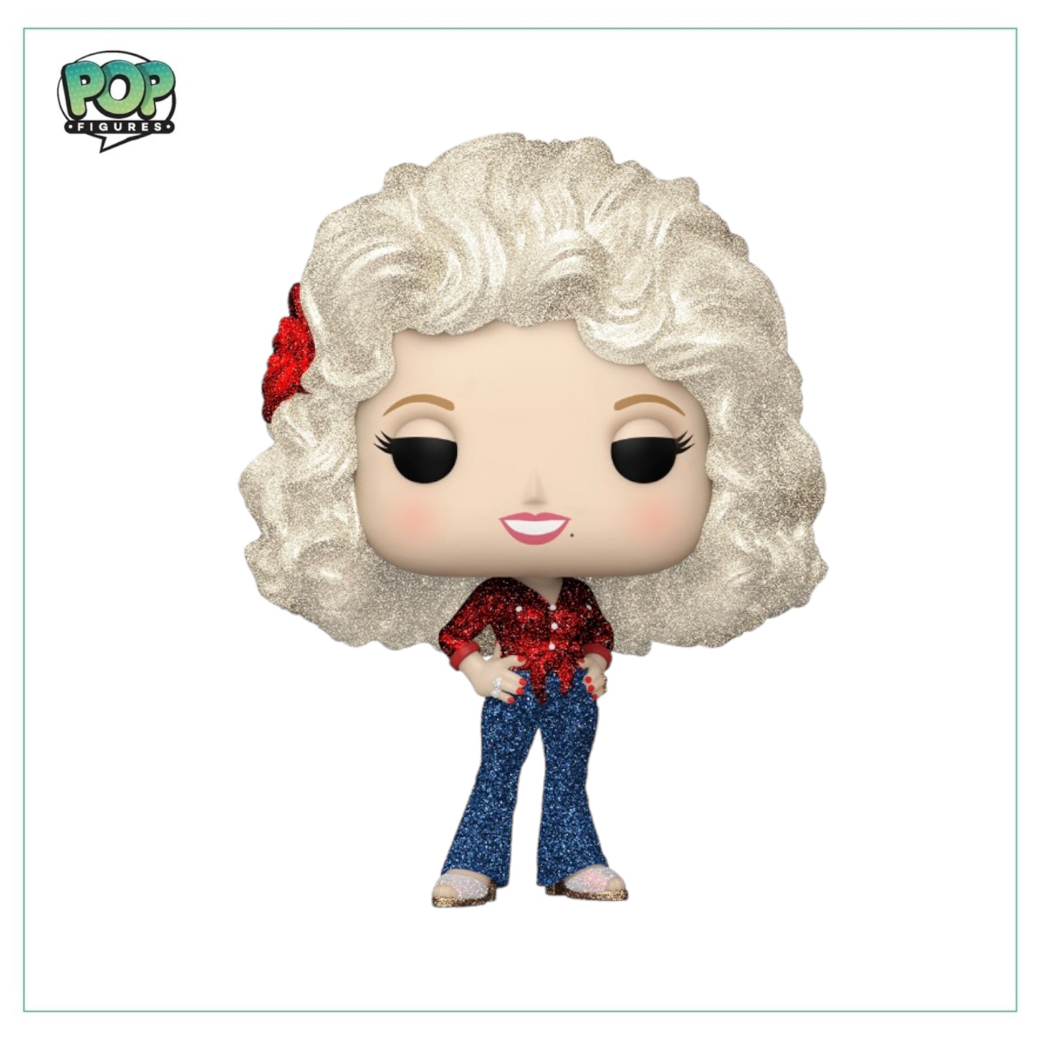 Dolly Parton #351 (Diamond Collection) Funko Pop! - Rocks - Entertainment Earth Exclusive