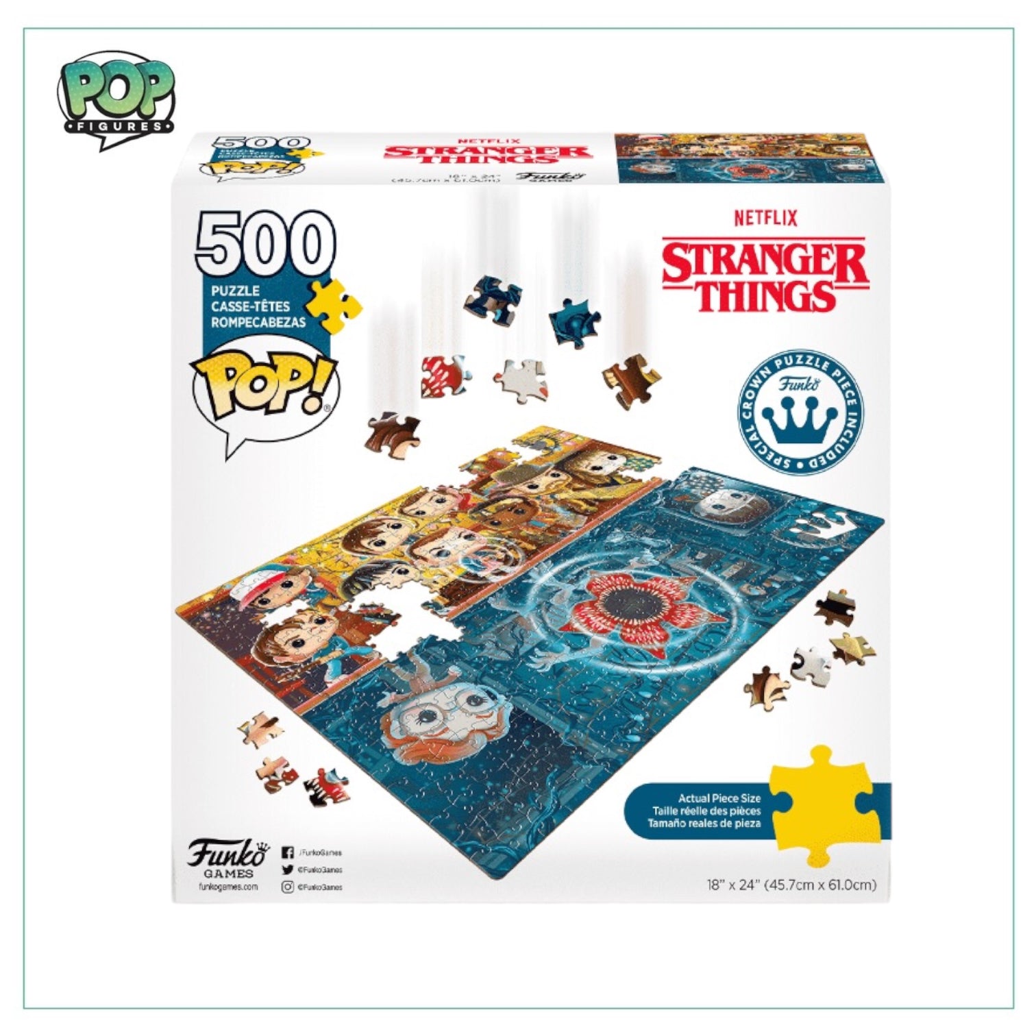 Stranger Things Funko 500 Piece Puzzle