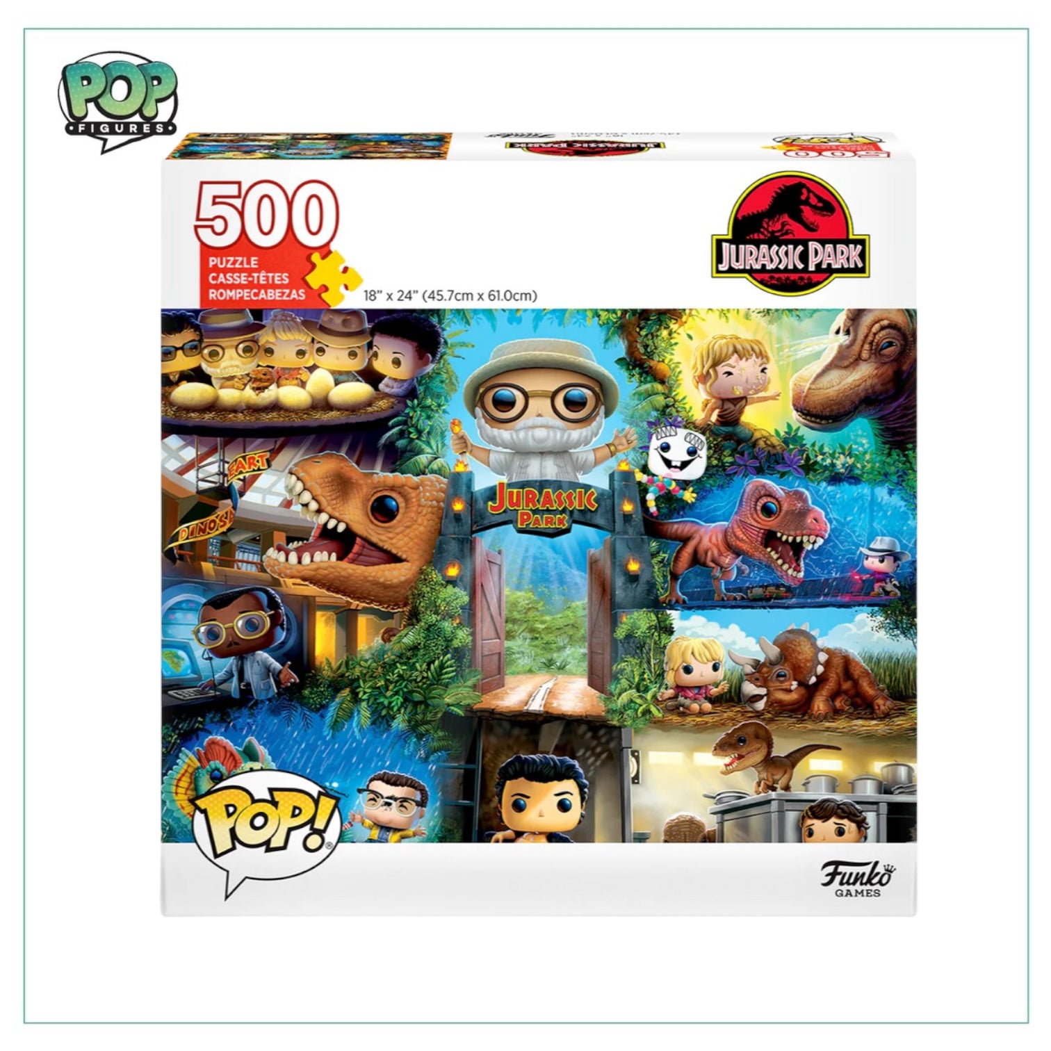 Jurassic Park Funko 500 Piece Puzzle