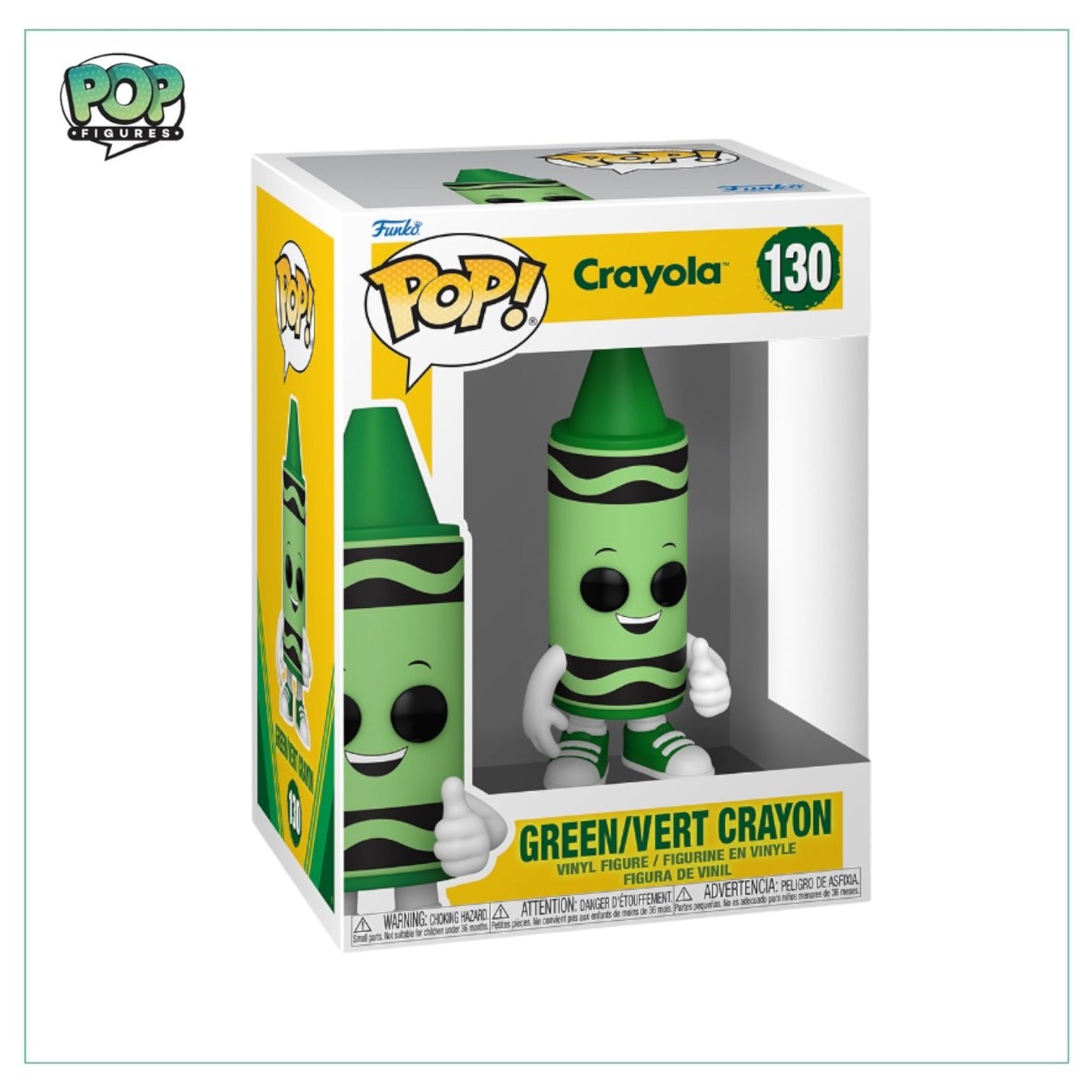 Green/Vert Crayon #130 Funko Pop! - Crayola