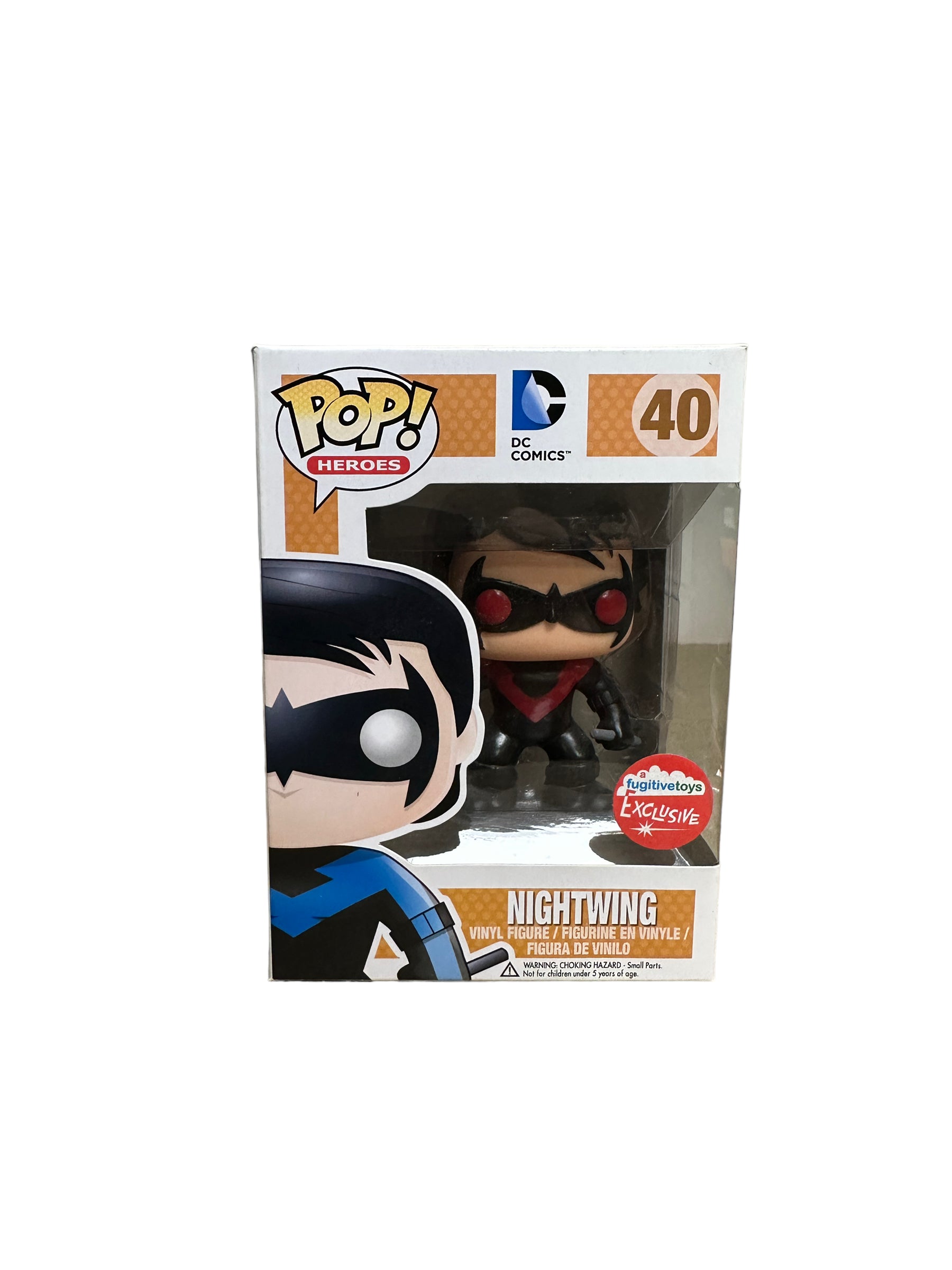Nightwing #40 (Red) Funko Pop! - DC Comics - Fugitive Toys Exclusive - Condition 8/10