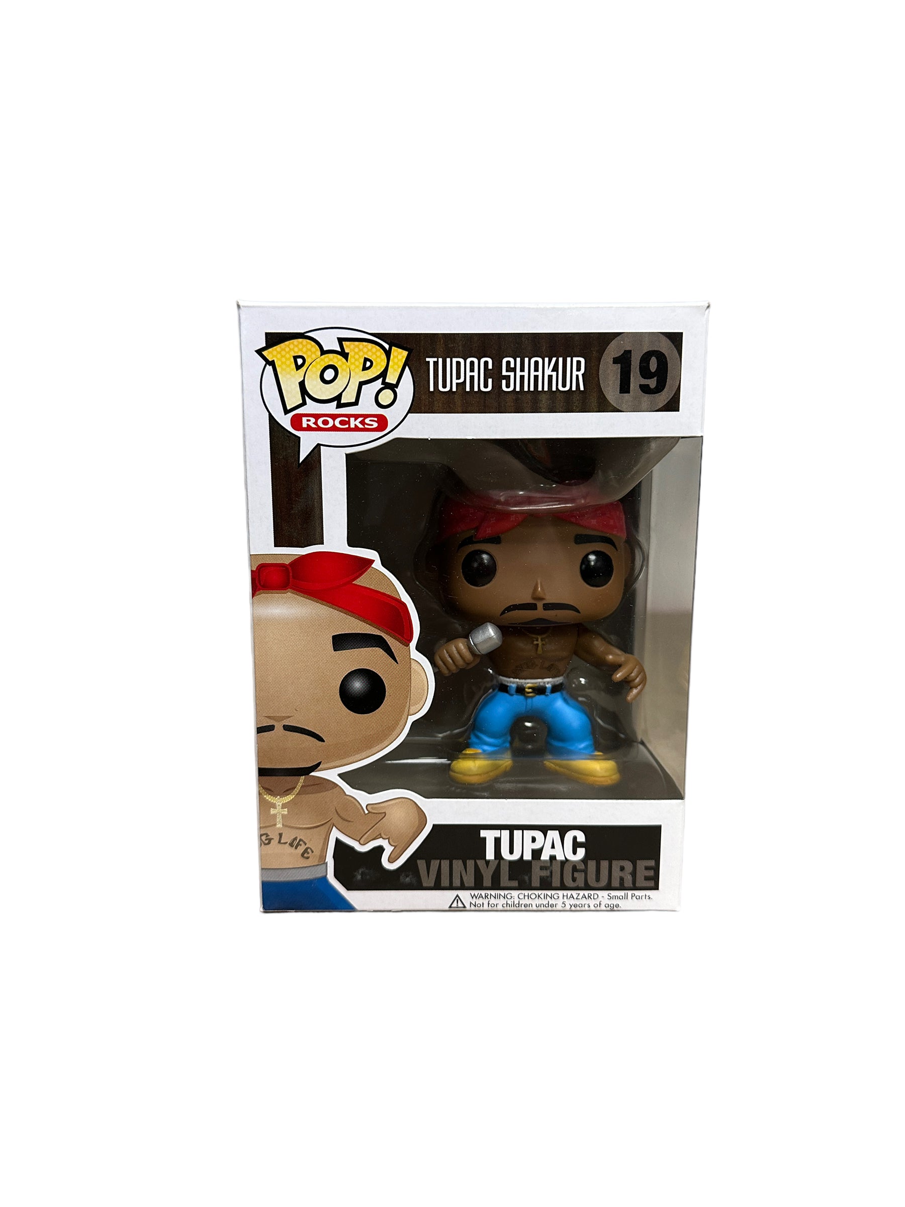 Tupac #19 Funko Pop! - Rocks - 2011 Pop! - Condition 8.5/10