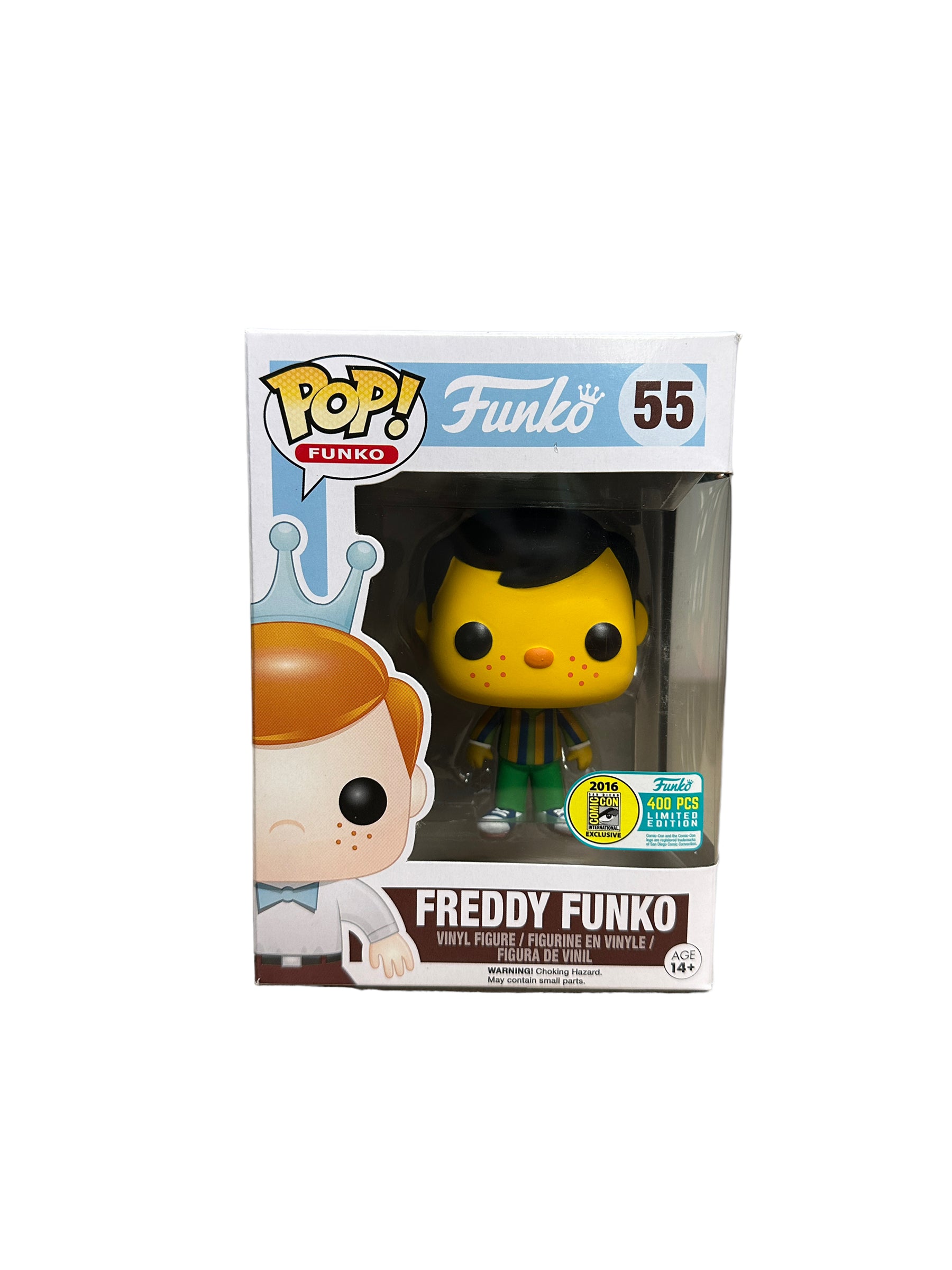 Freddy Funko as Bert #55 Funko Pop! - SDCC 2016 Exclusive LE400 Pcs - Condition 8.5/10