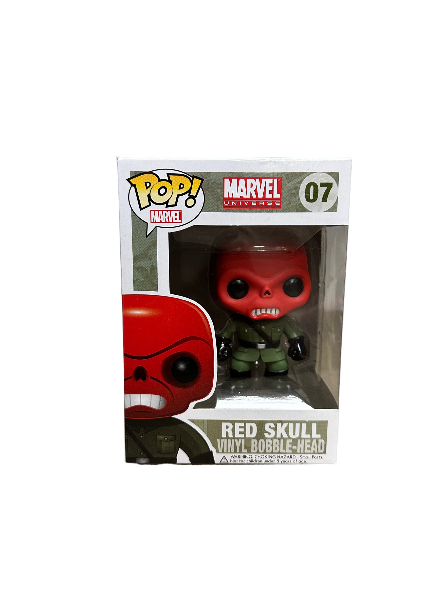 Red Skull #07 Funko Pop! - Marvel Universe - 2011 Pop! - Condition 8.5/10