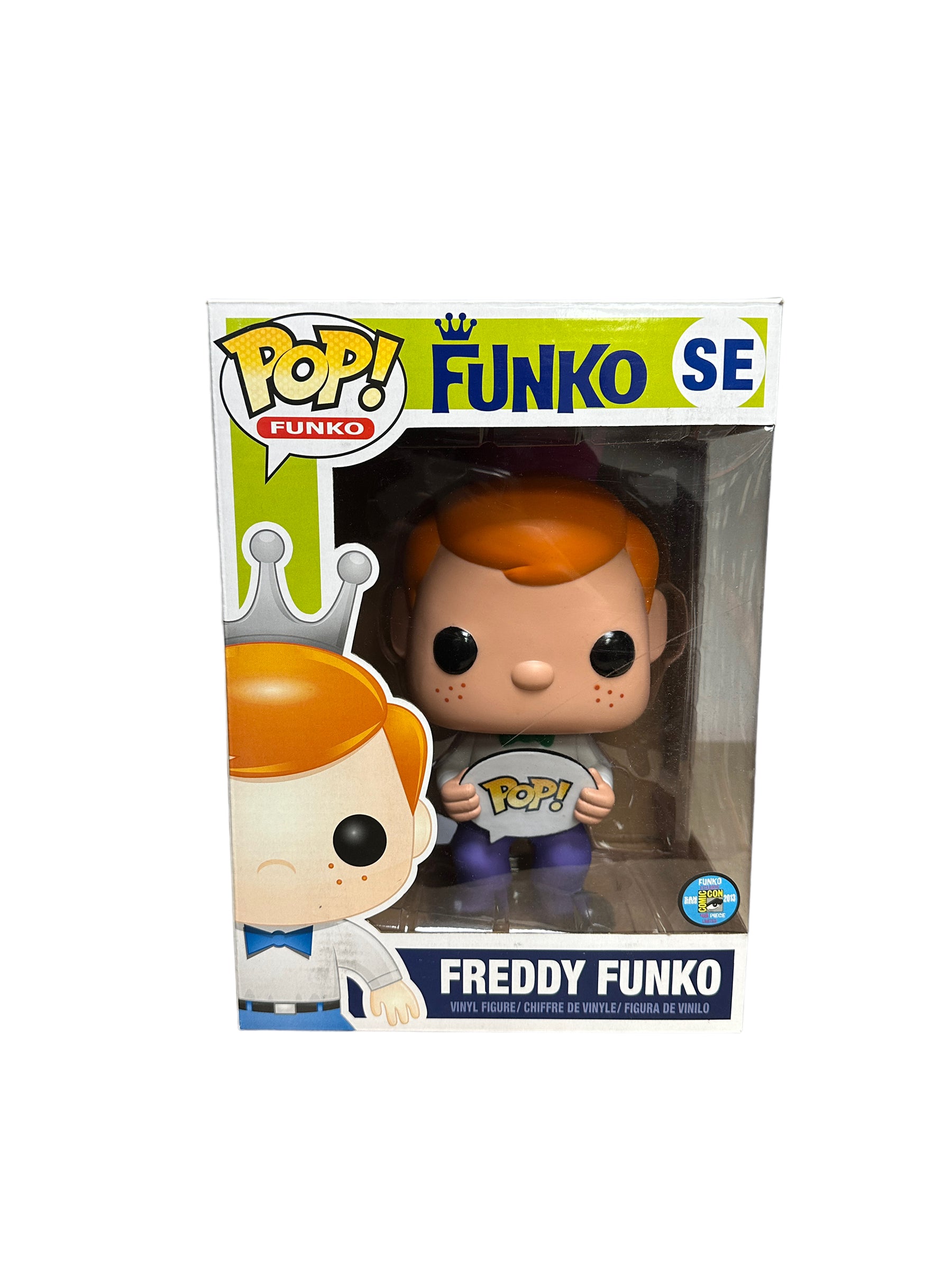Freddy Funko Orange Hair 9" Funko Pop! - SDCC 2013 Exclusive LE48 Pcs - Condition 8.5/10