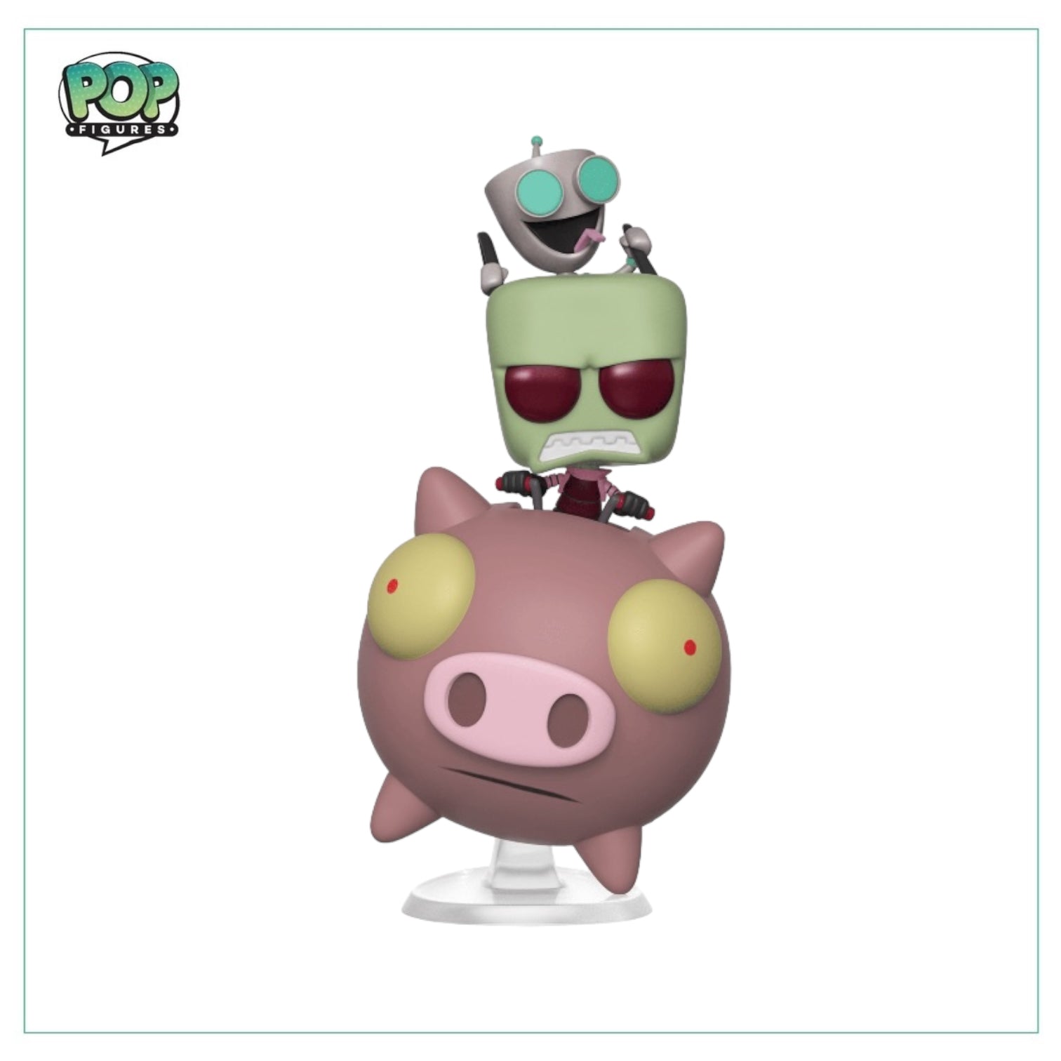 Zim & Gir on The Pig #41 Deluxe Funko Pop! Invader Zim, Hot Topic Exclusive