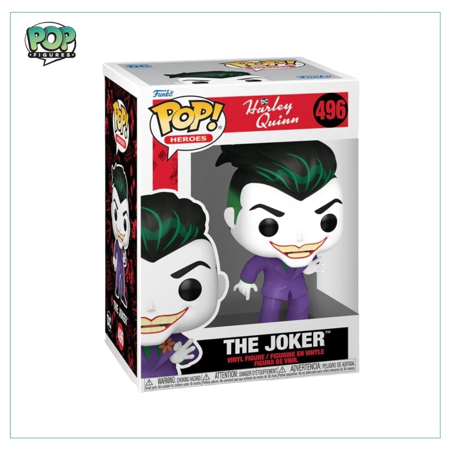 The Joker #496 Funko Pop - Harley Quinn Animated Series