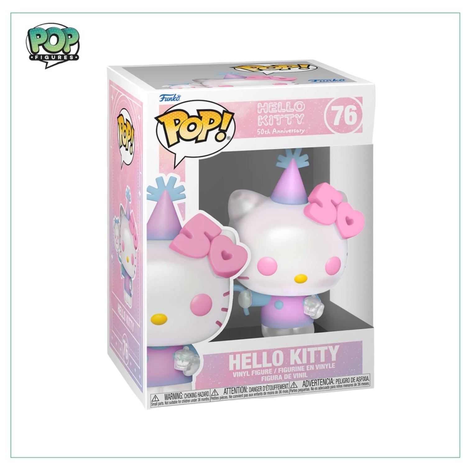 Hello Kitty with Balloons #76 Funko Pop! Hello Kitty 50th Anniversary
