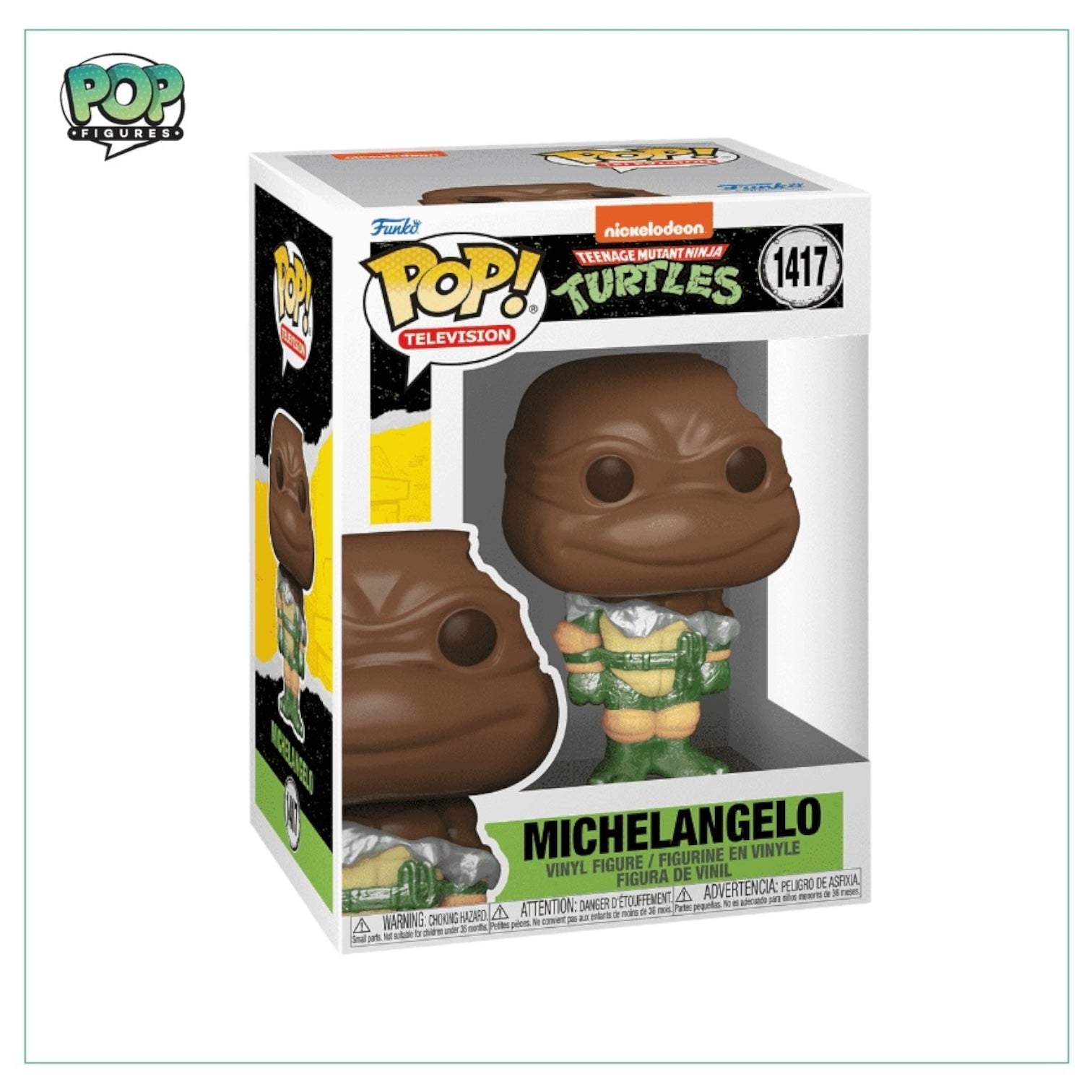 Michelangelo (Chocolate) #1417 Funko Pop! - Teenage Mutant Ninja Turtles