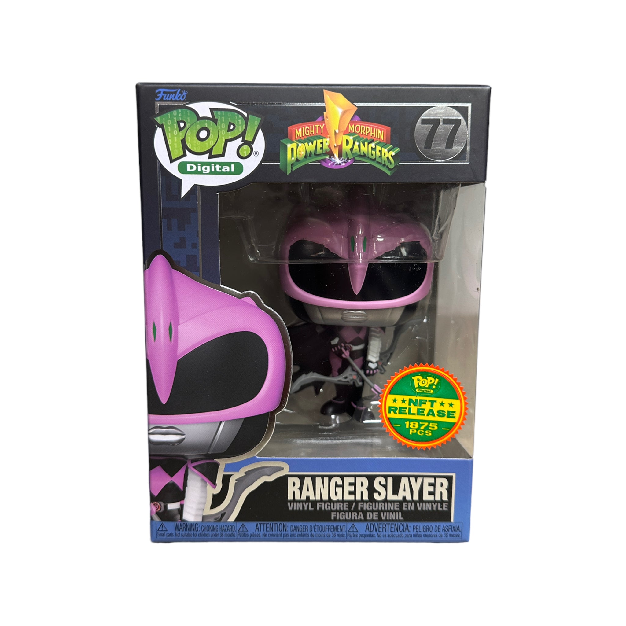Ranger Slayer #77 Funko Pop! - Mighty Morphin Power Rangers - NFT Release Exclusive LE1875 Pcs - Condition 9/10