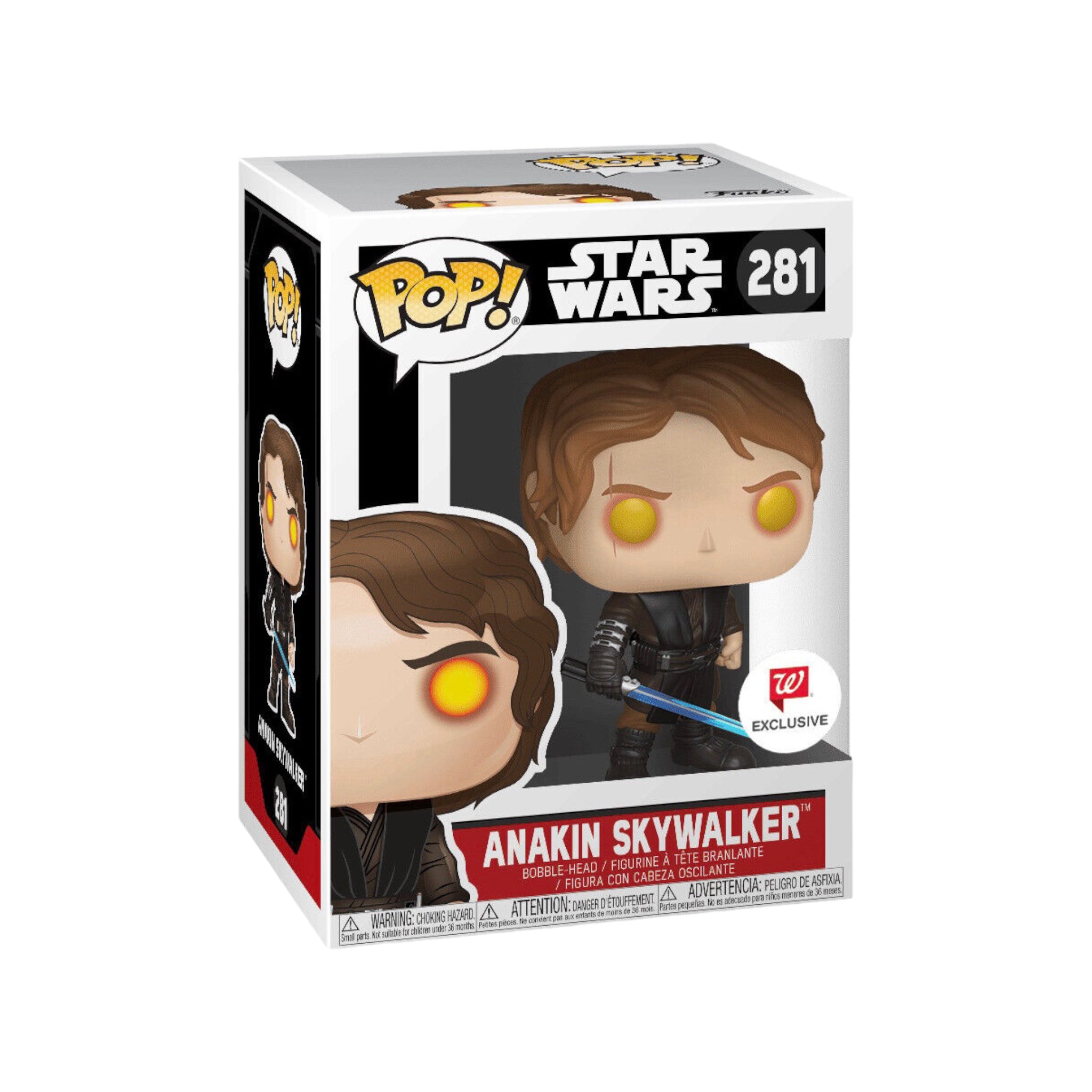 Anakin Skywalker #281 (Dark Side) Funko Pop! - Star Wars - Walgreens Exclusive