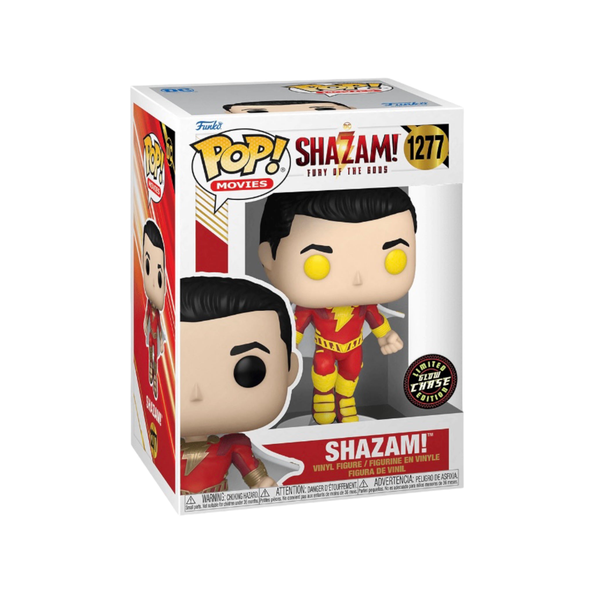 Shazam! #1277 (Glow Chase) Funko Pop! - Shazam!: Fury of The Gods