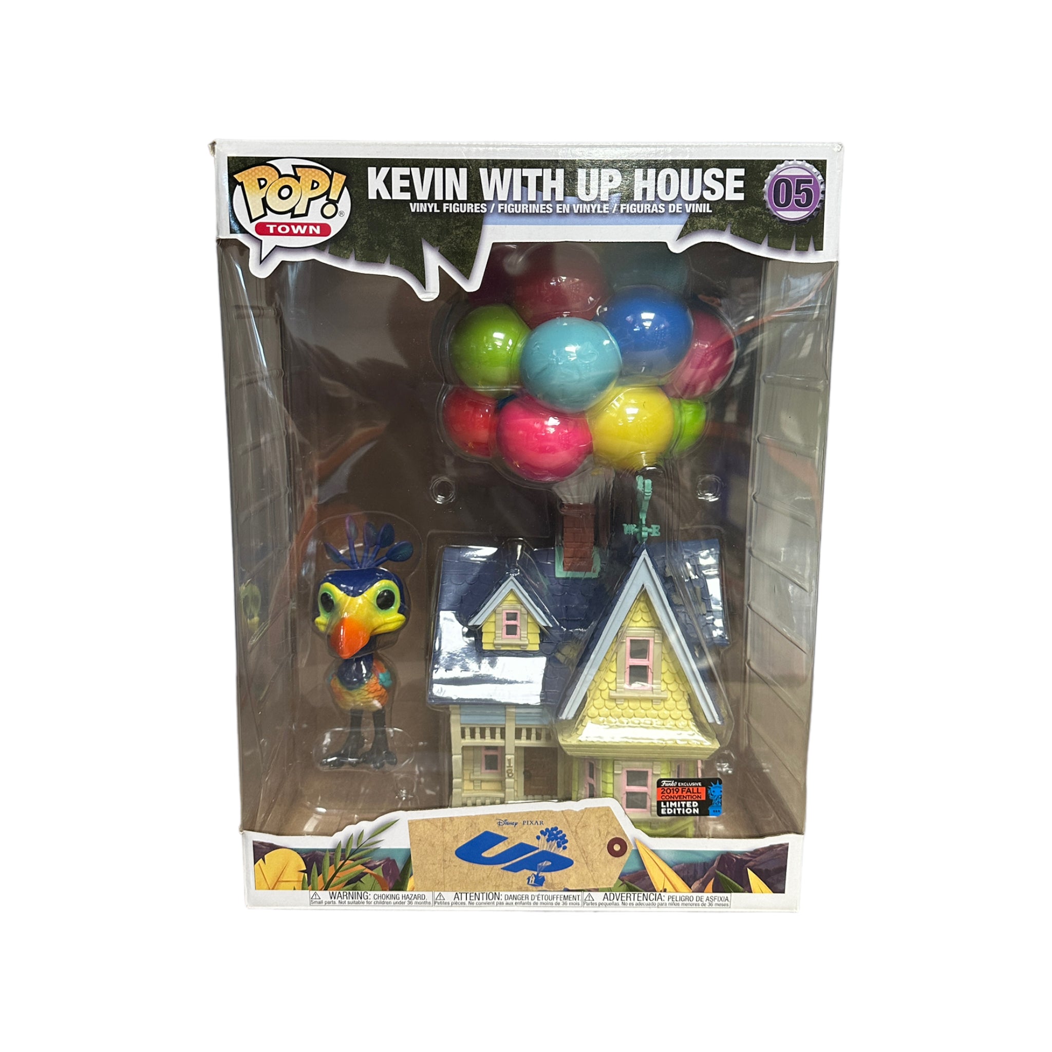 Kevin with Up House #05 Funko Pop Town! - UP - NYCC 2019 Shared Exclusive - Condition 7.5/10