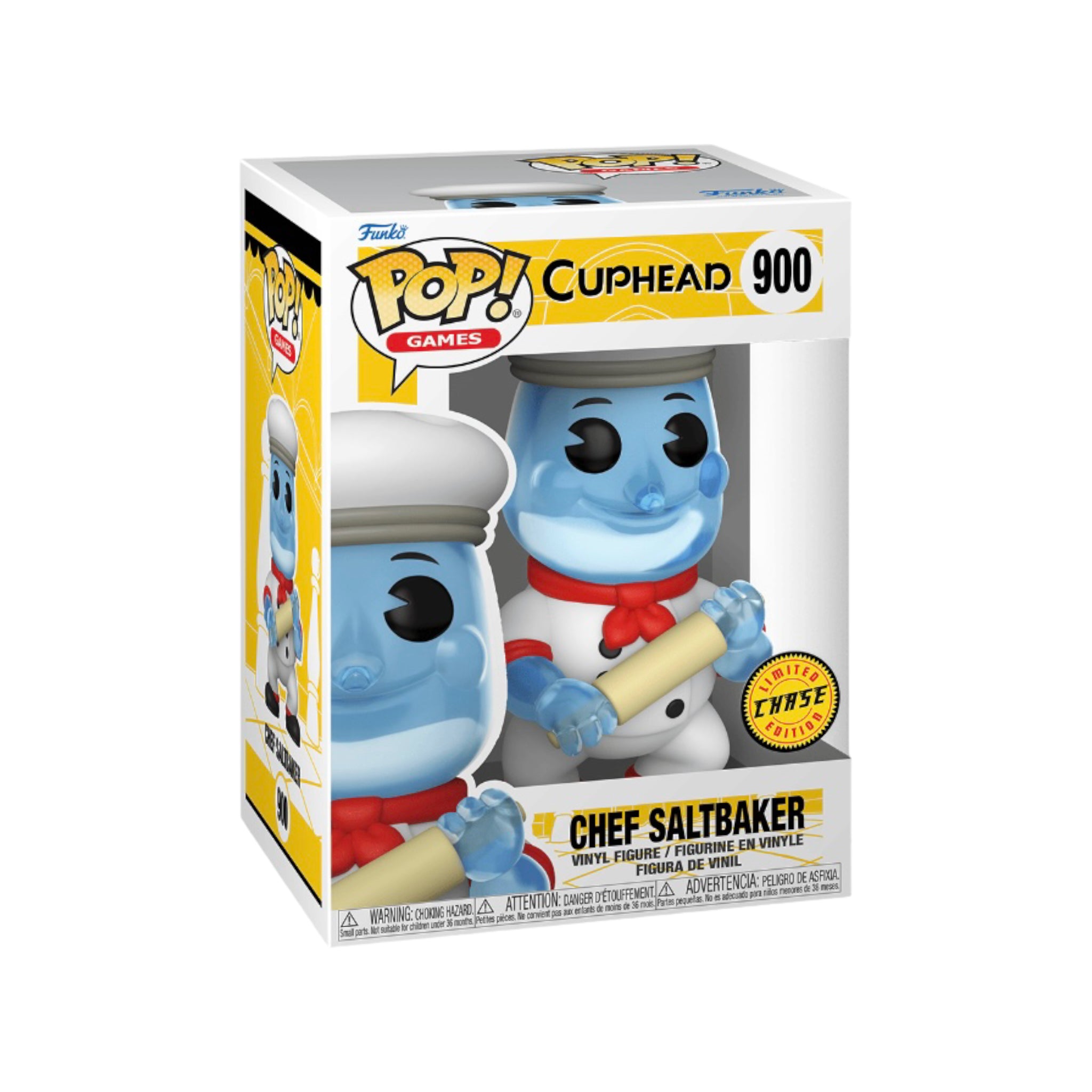 Chef Saltbaker #900 (w/ Rolling Pin Chase) Funko Pop! - Cuphead