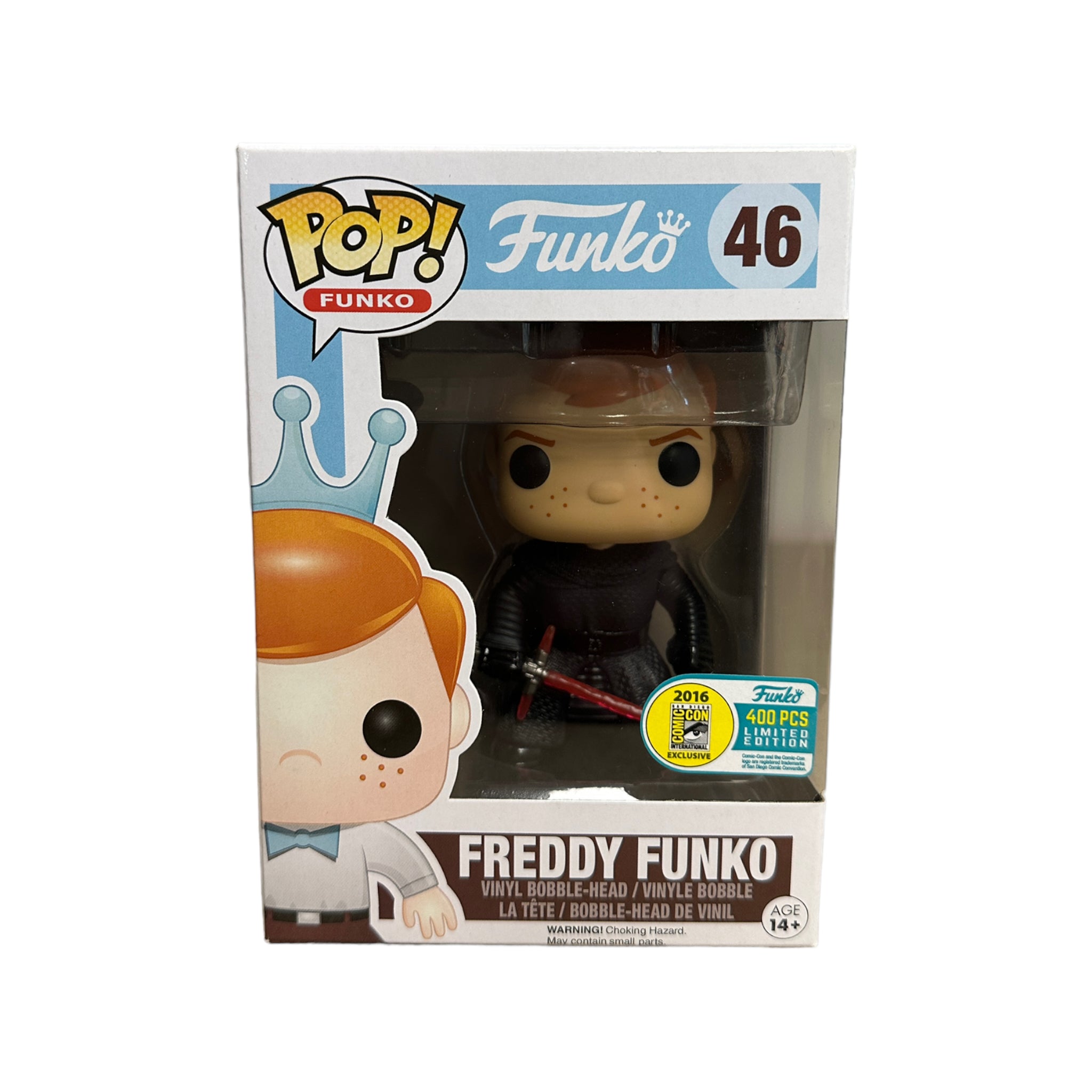 Freddy Funko as Kylo Ren #46 Funko Pop! - Star Wars - SDCC 2016 Exclusive LE400 Pcs - Condition 8.5/10