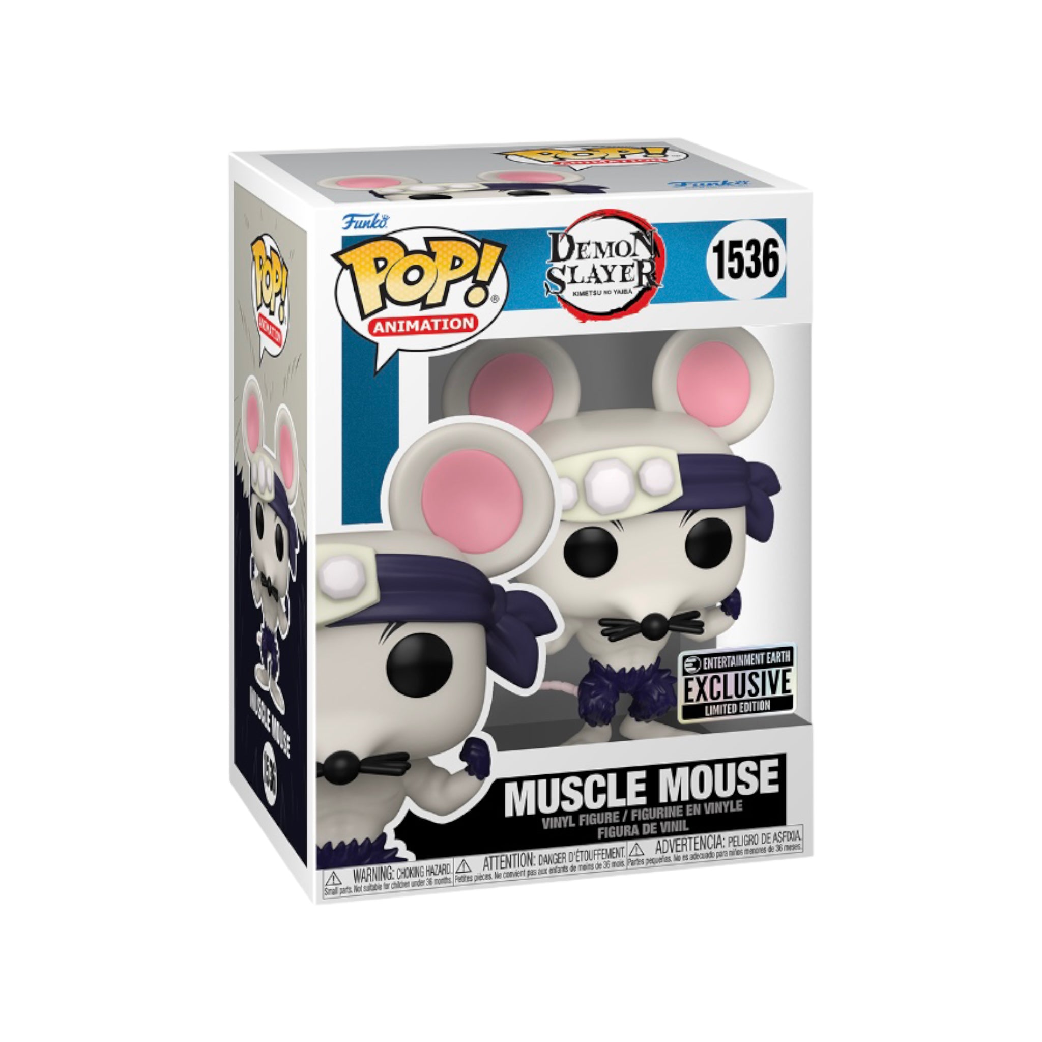 Muscle Mouse #1536 Funko Pop! - Demon Slayer - Entertainment Earth Exclusive