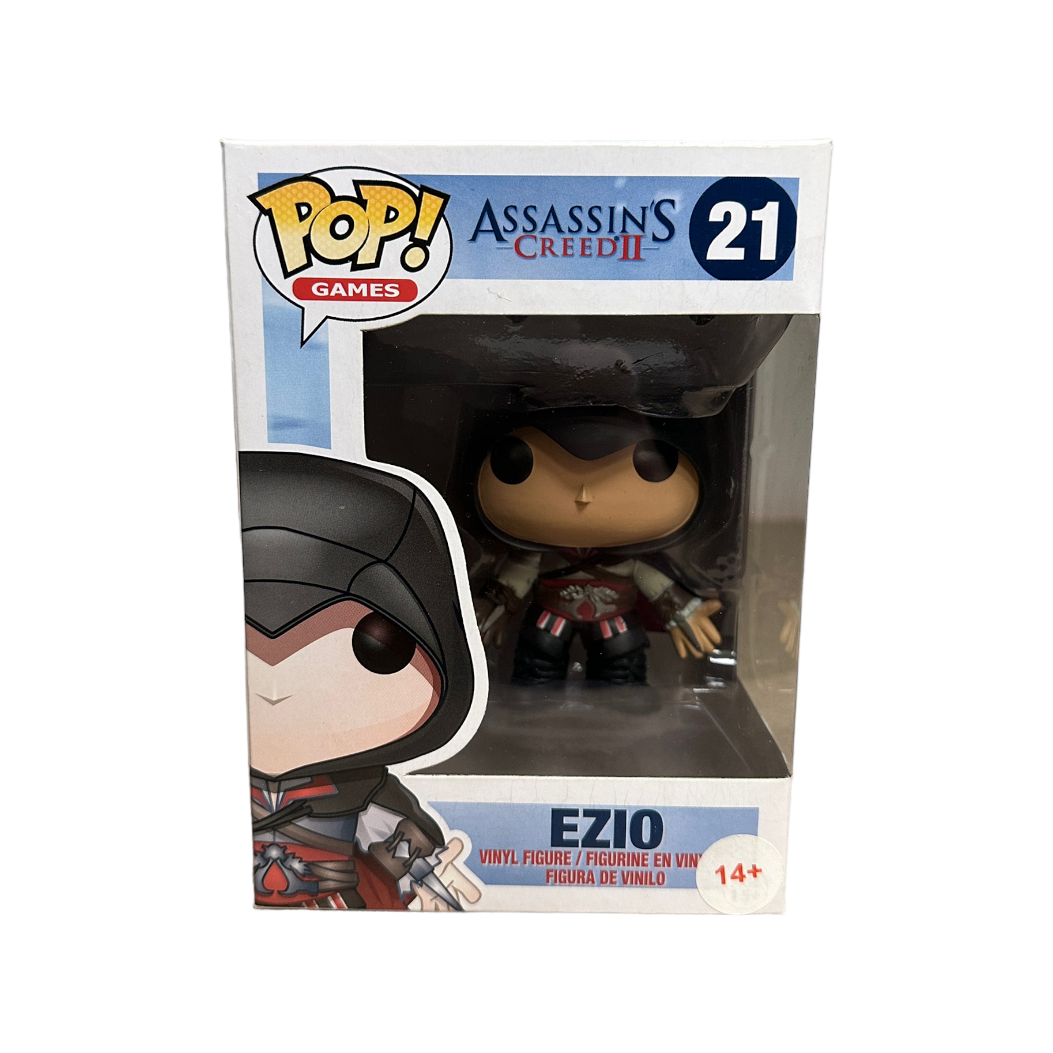Ezio #21 (Black) Funko Pop! - Assassin's Creed II - 2013 Pop! - Condition 6.5/10