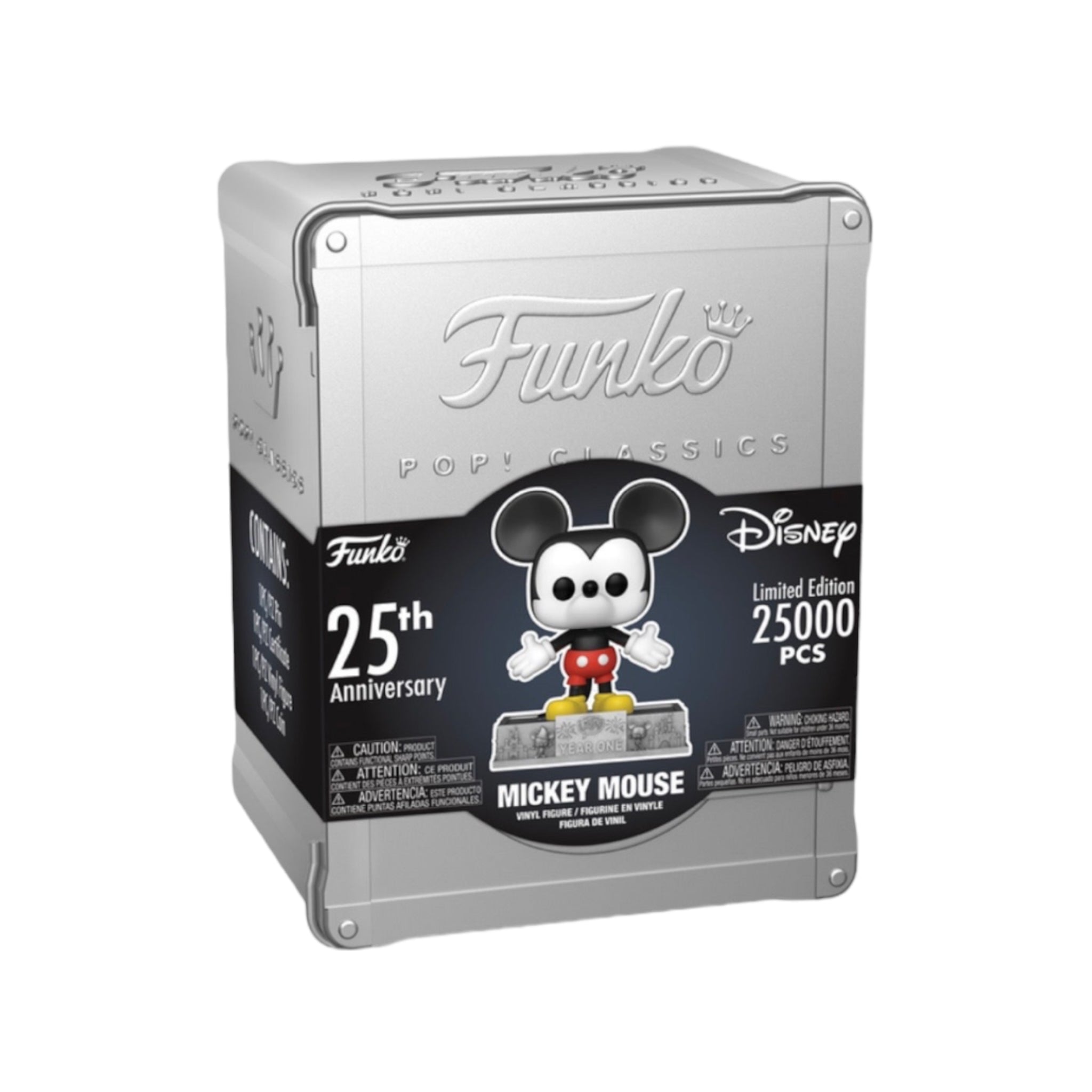 Mickey Mouse 25th Anniversary Funko Pop Classics! - Disney - Funko Shop Exclusive LE25000 Pcs - Sealed