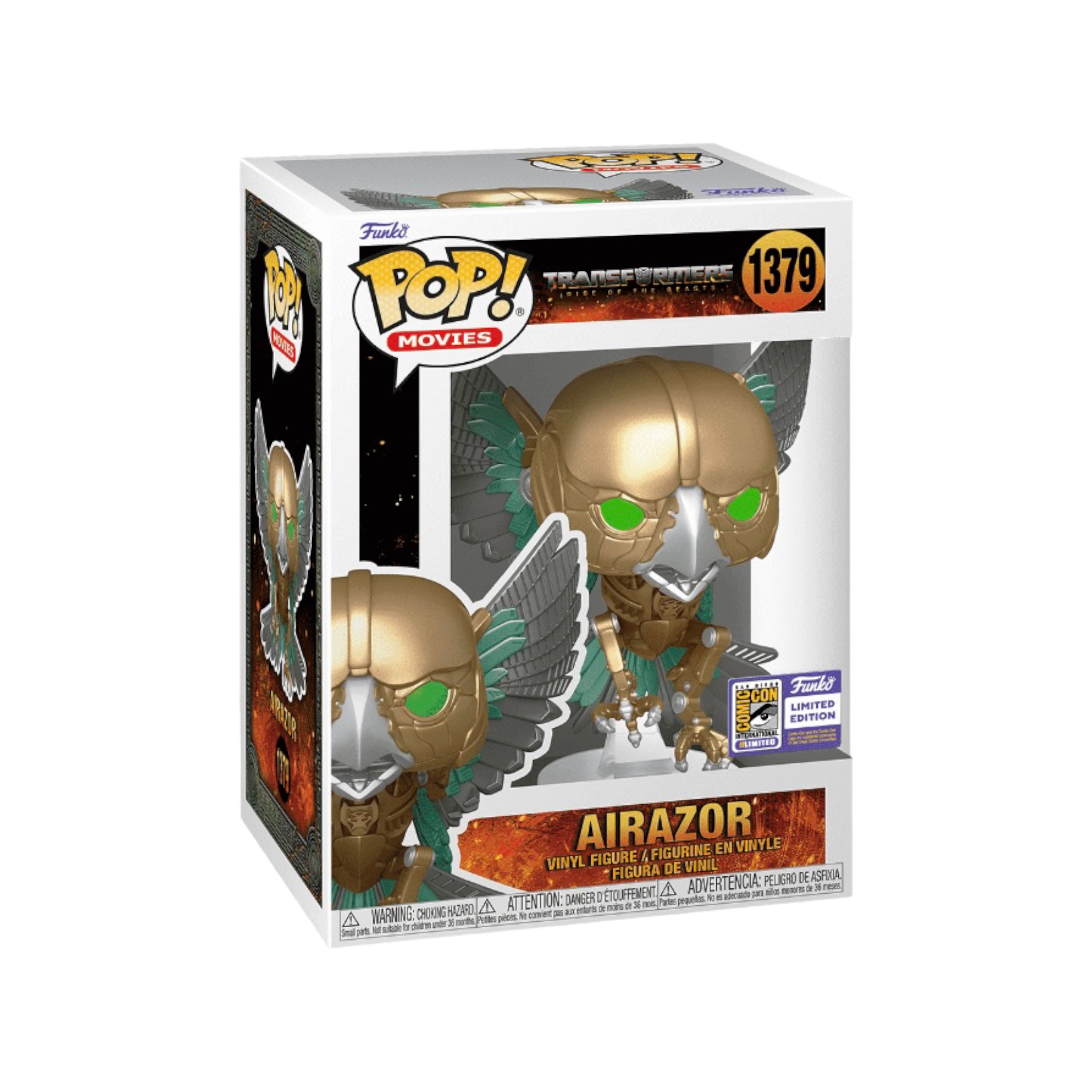Airazor #1379 Funko Pop! - Transformers Rise of the Beasts - SDCC 2023 Official Convention Exclusive
