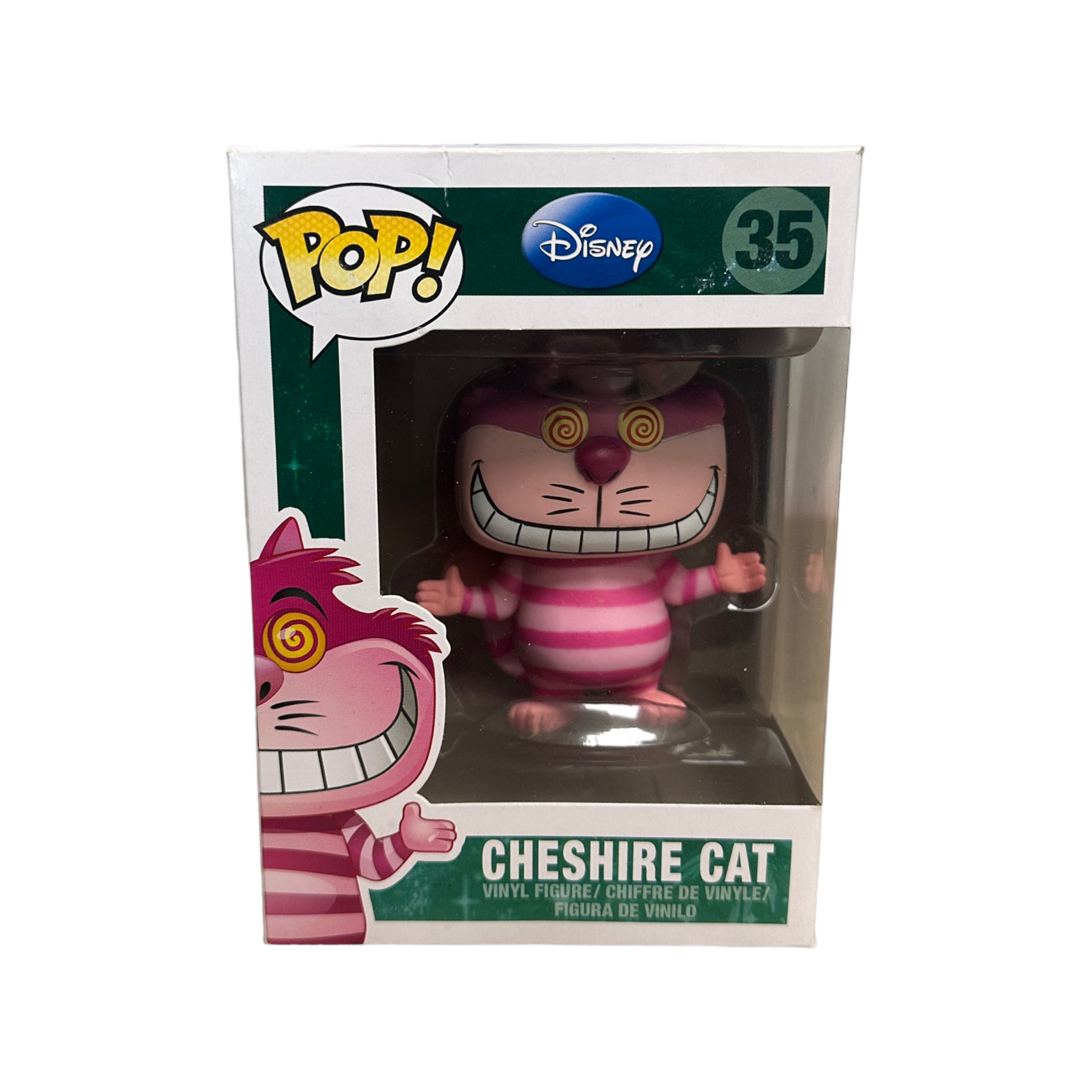 Cheshire Cat #35 Funko Pop! - Disney Series 3 - 2012 Pop! - Condition 6.5/10