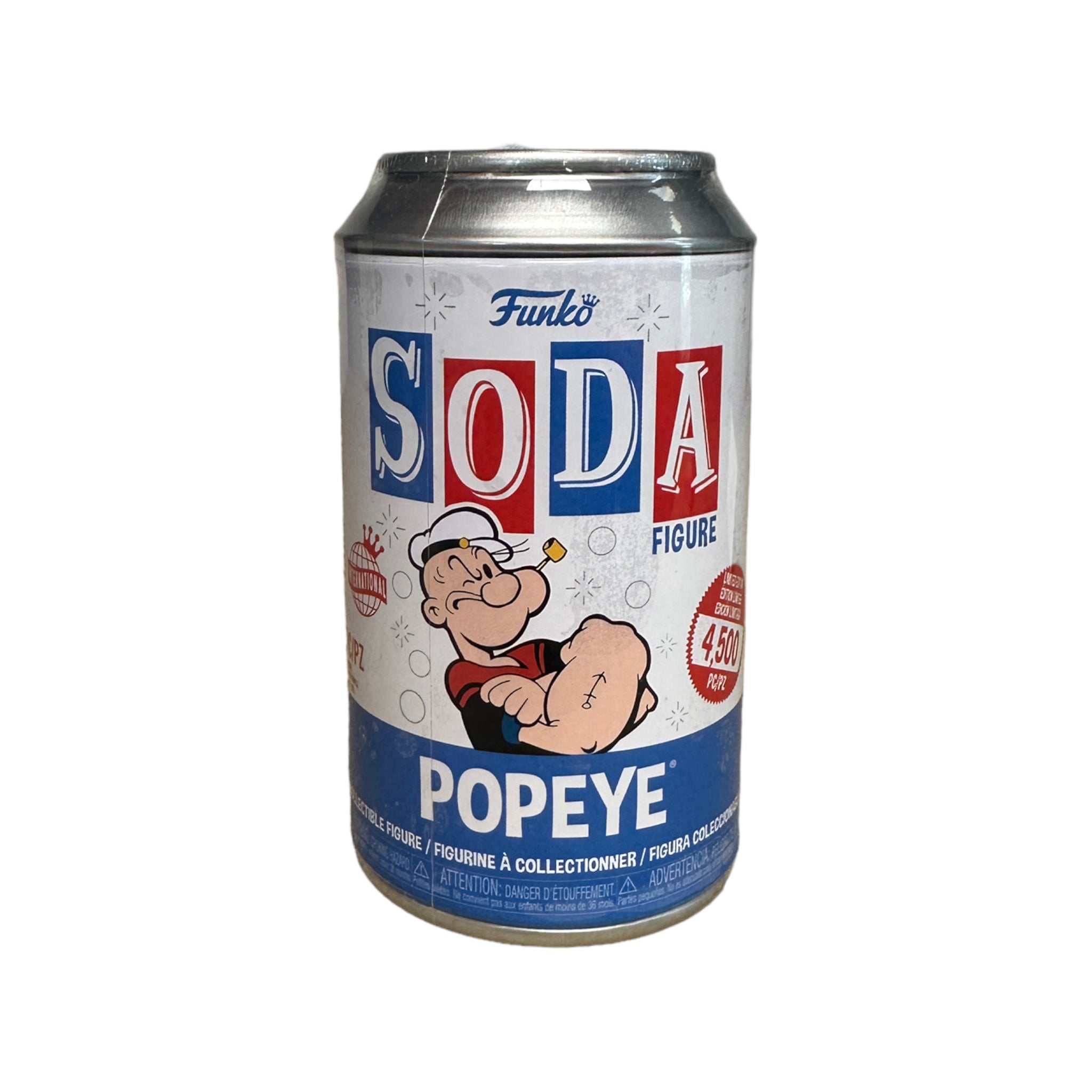 Popeye Funko Soda Vinyl Figure! - Popeye - International LE4500 Pcs - Chance of Chase