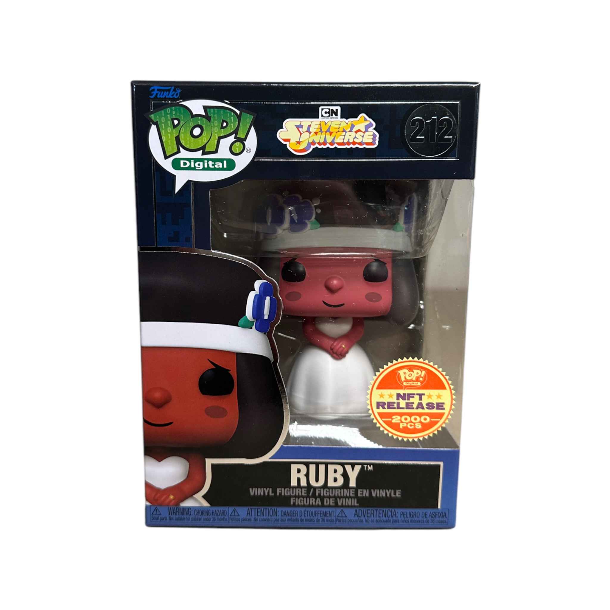 Ruby #212 Funko Pop! - Steven Universe - NFT Release Exclusive LE2000 Pcs - Condition 8.75/10