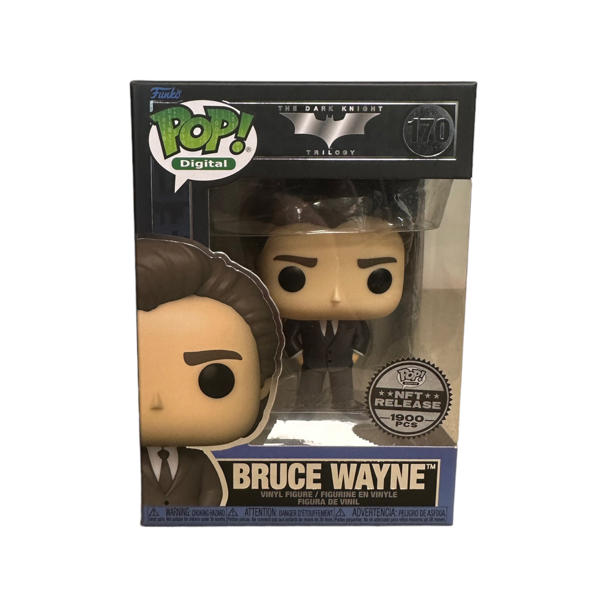 Bruce Wayne #170 Funko Pop! - The Dark Knight Trilogy - NFT Release Exclusive LE1900 Pcs - Condition 9/10