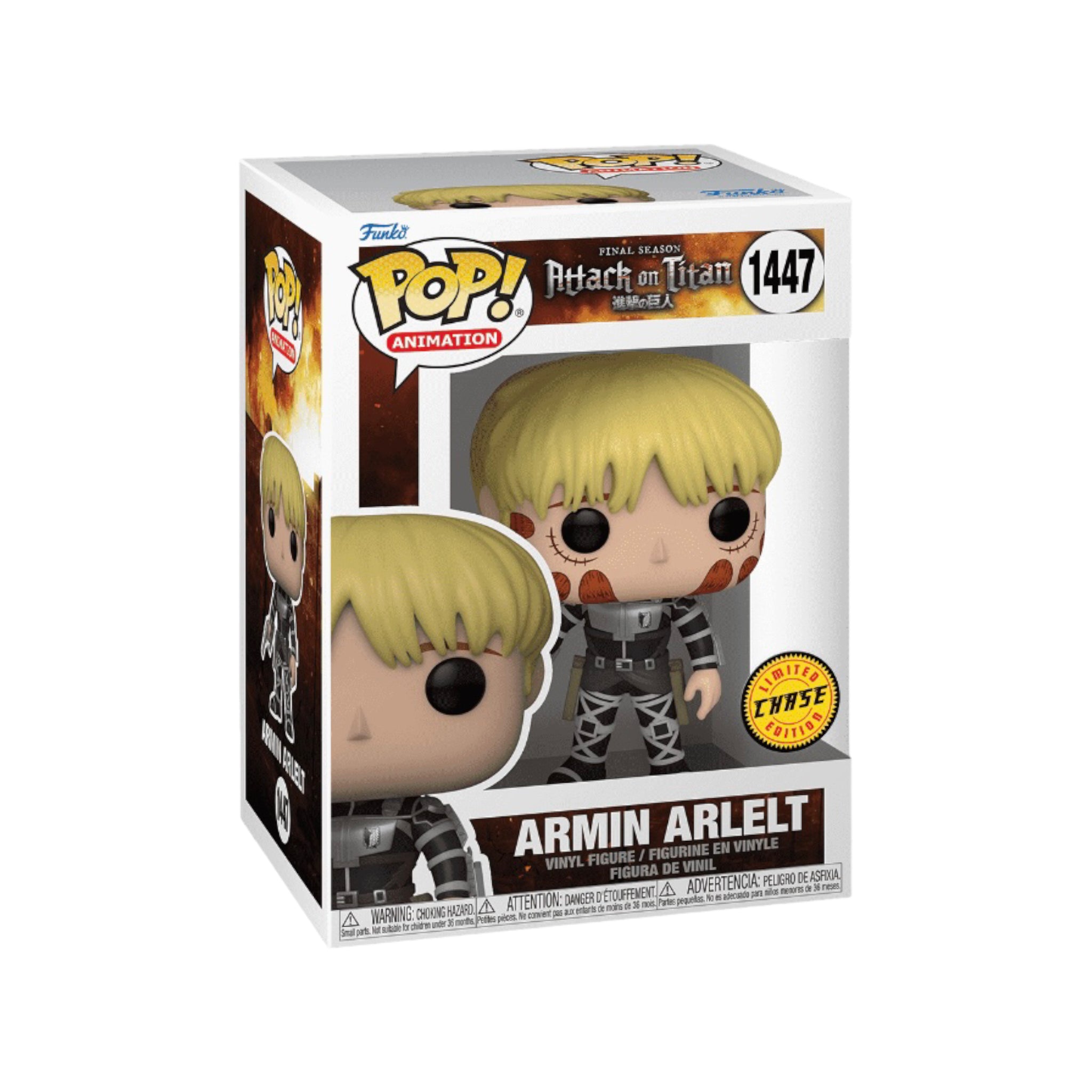 Armin Arlelt #1447 (Chase) Funko Pop! - Attack on Titan