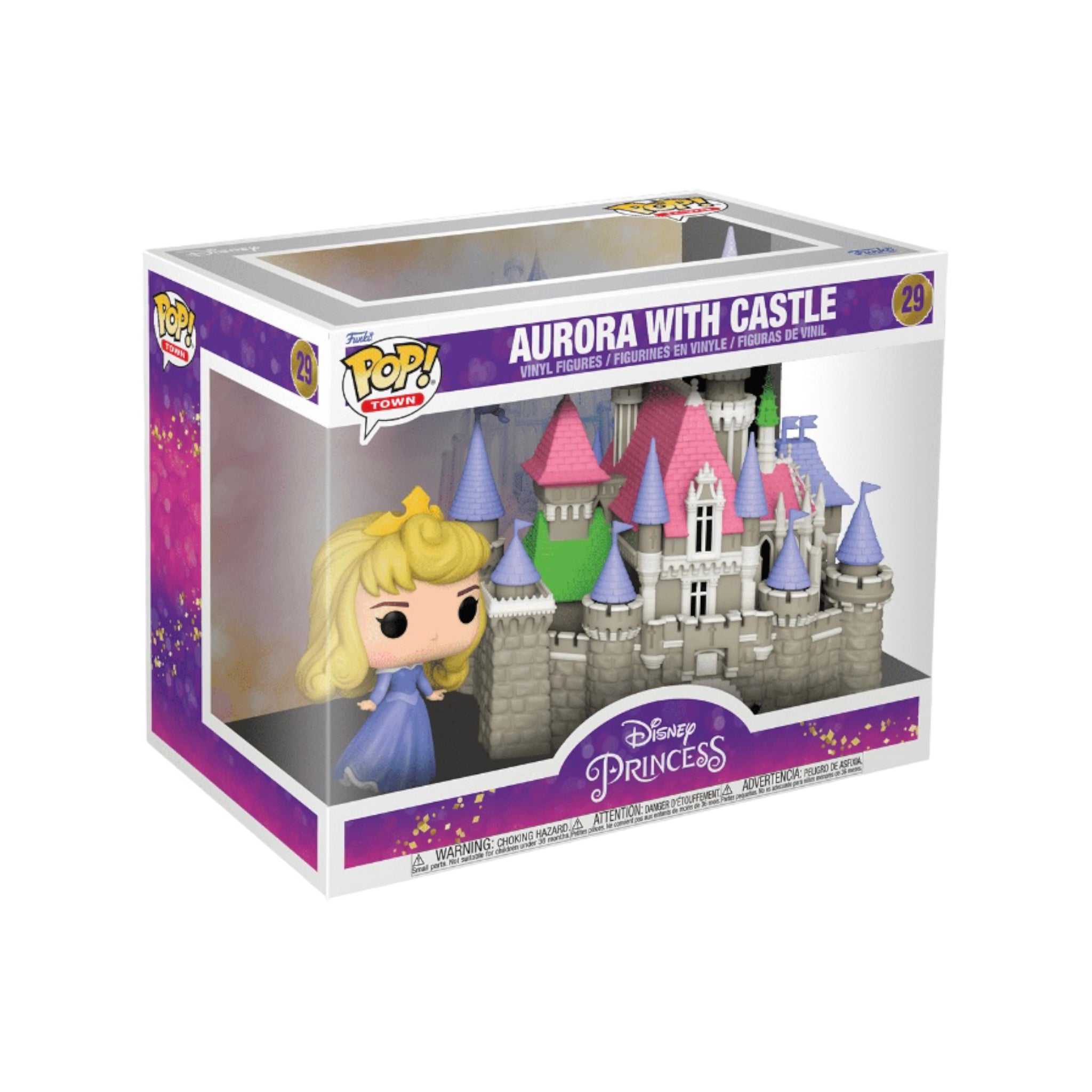 Aurora with Castle #29 Funko Pop Town! - Disney Princess
