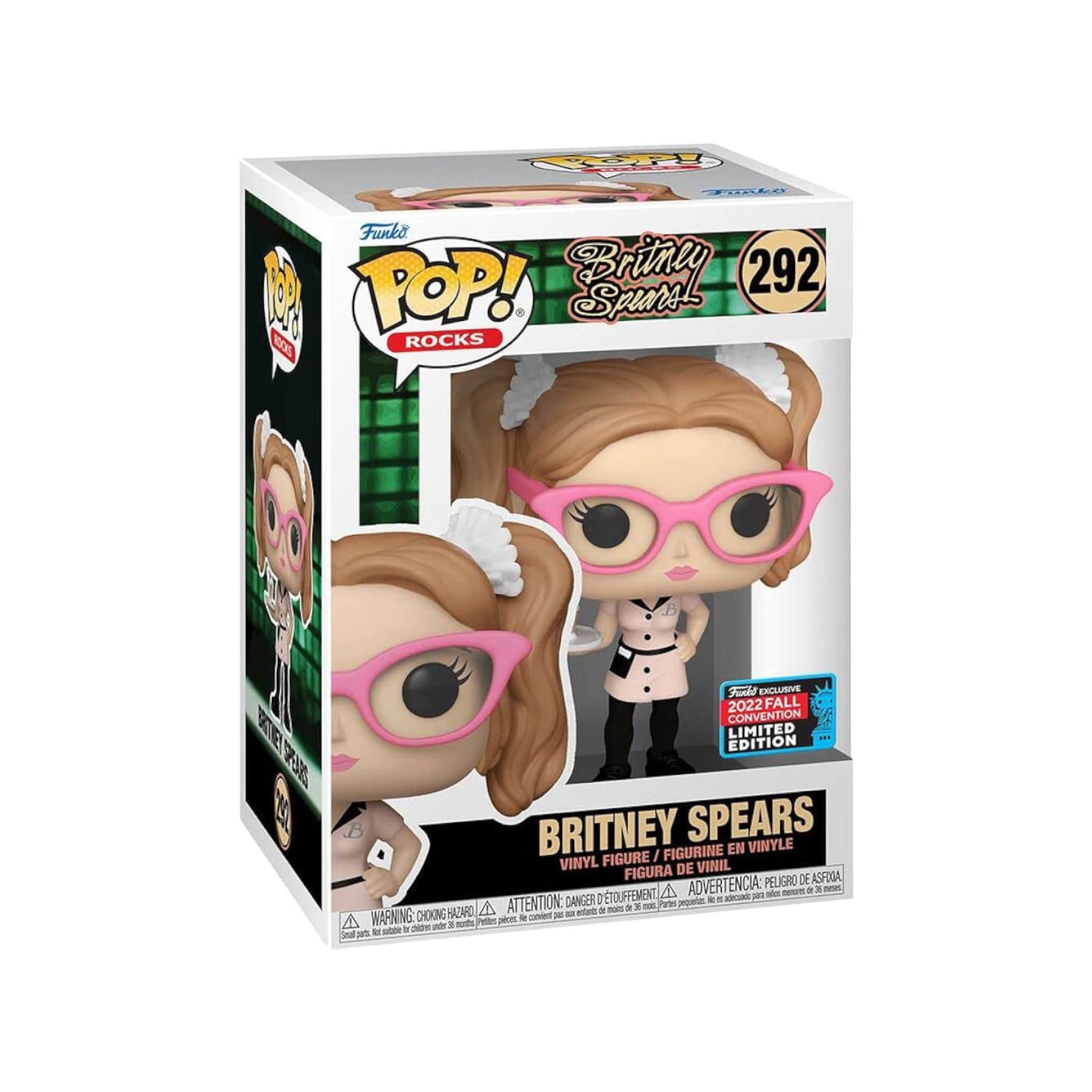 Britney Spears #292 Funko Pop! - Rocks - NYCC 2022 Shared Exclusive