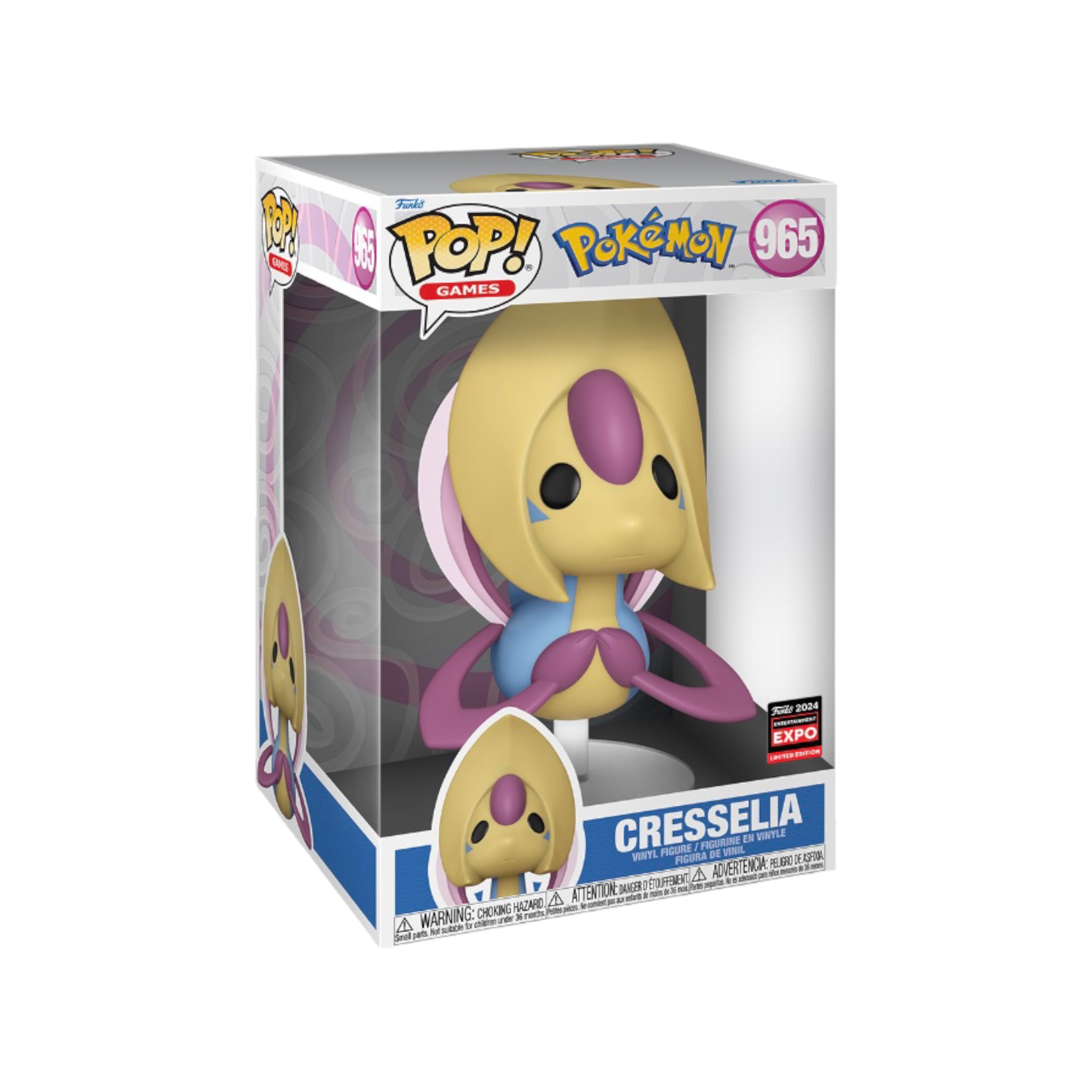 Cresselia #965 10" Funko Pop! - Pokémon - C2E2 2024 Shared Exclusive