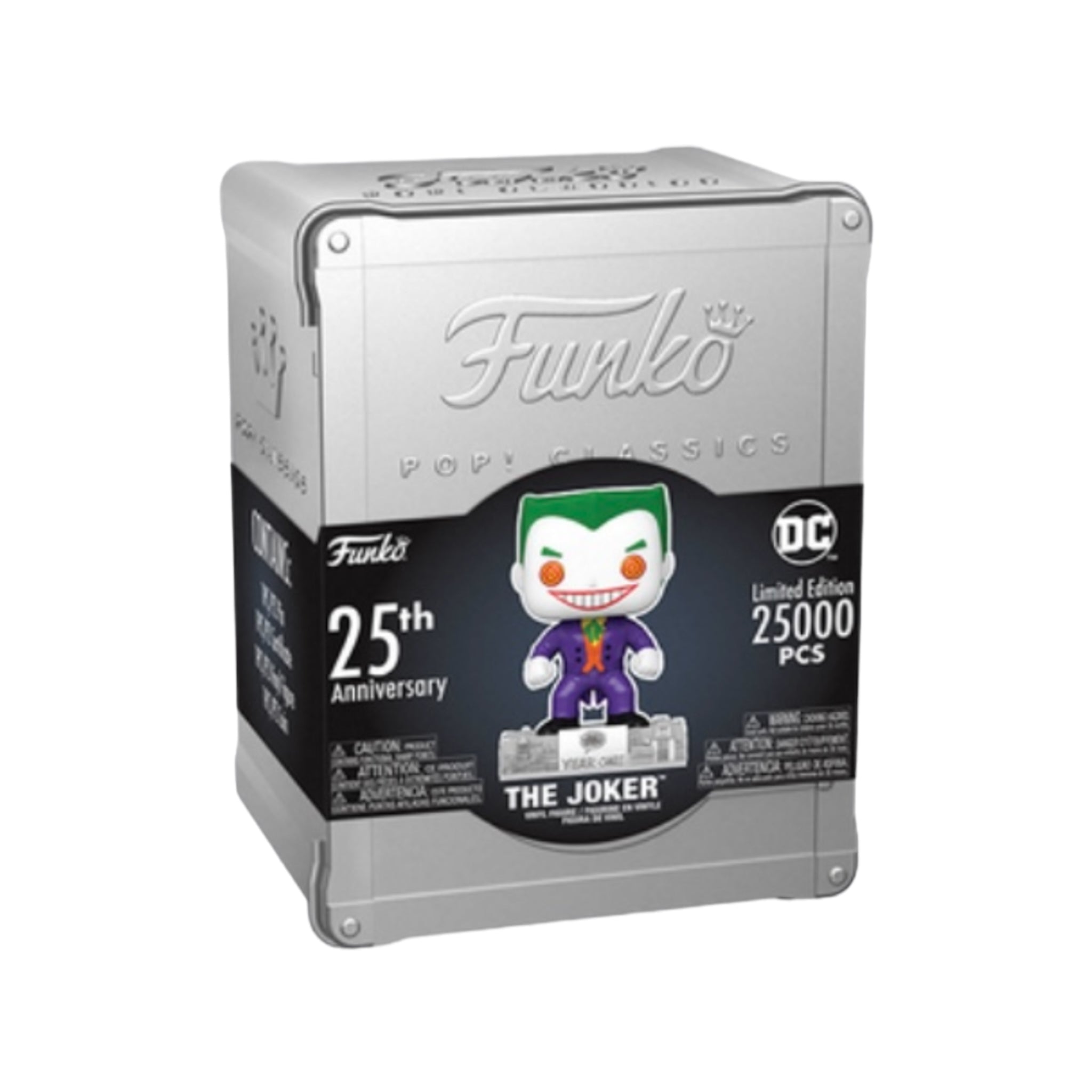 The Joker 25th Anniversary Funko Pop Classics! - Funko Shop Exclusive LE25000 Pcs - Sealed