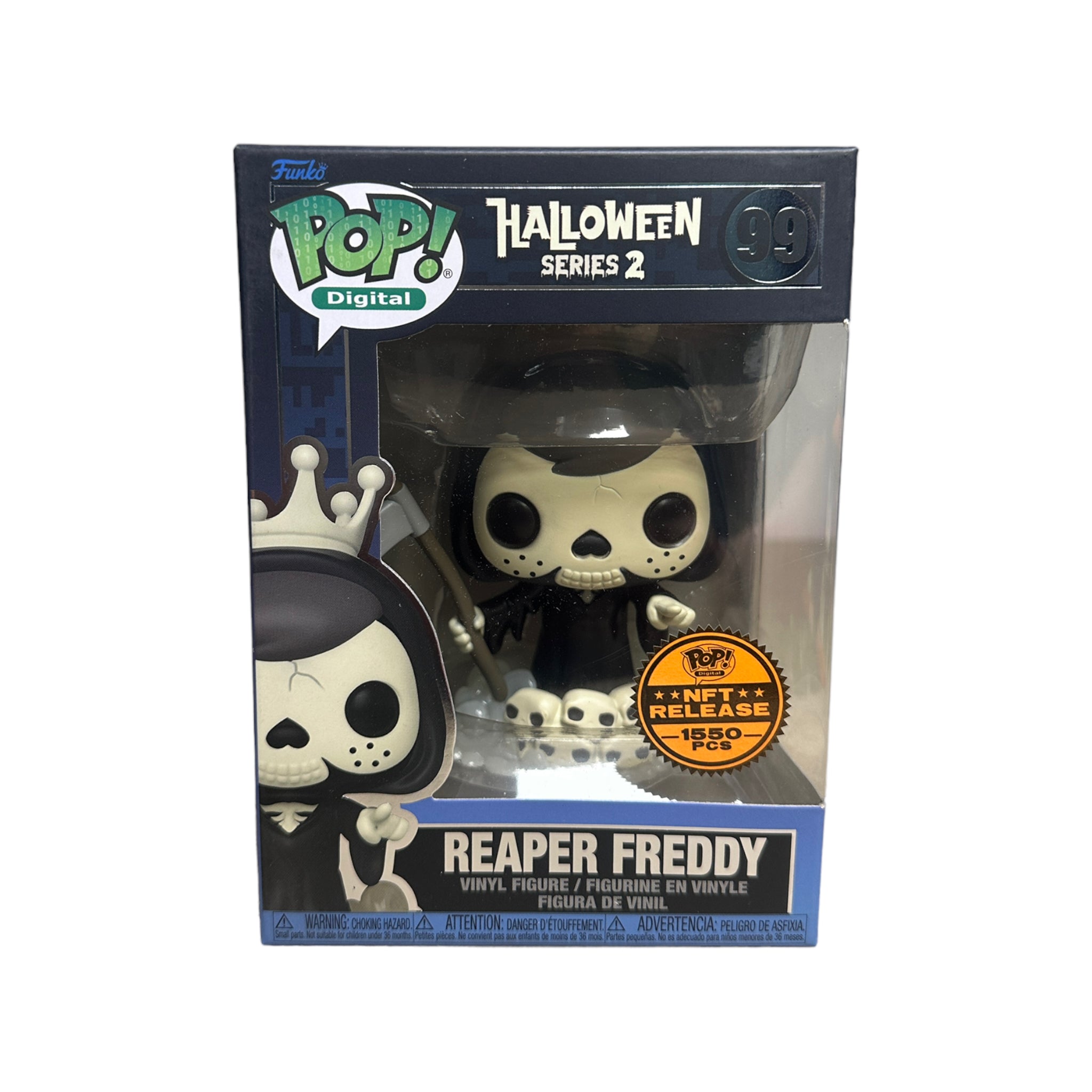 Reaper Freddy #99 Funko Pop! - Halloween Series 2 - NFT Release Exclusive LE1550 Pcs - Condition 9/10
