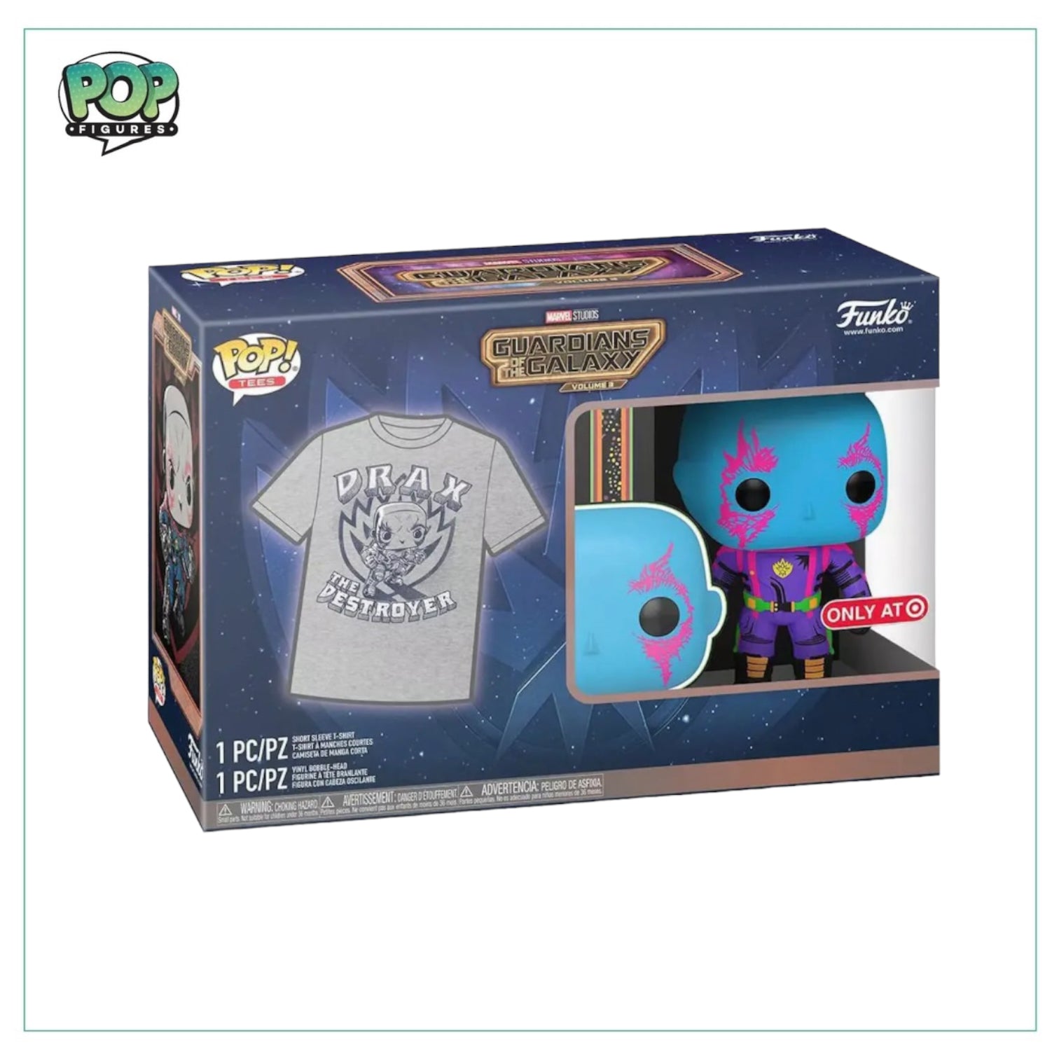Pop and Tee - Drax The Destroyer - Guardians of the Galaxy Vol 3 - Special Edition