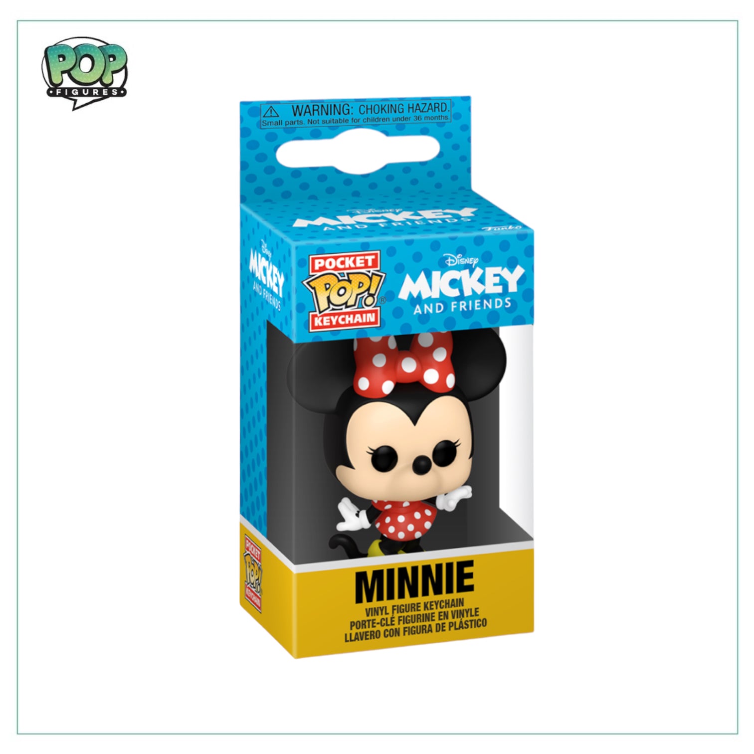 Minnie Funko Pocket Pop! Keychain - Mickey and Friends