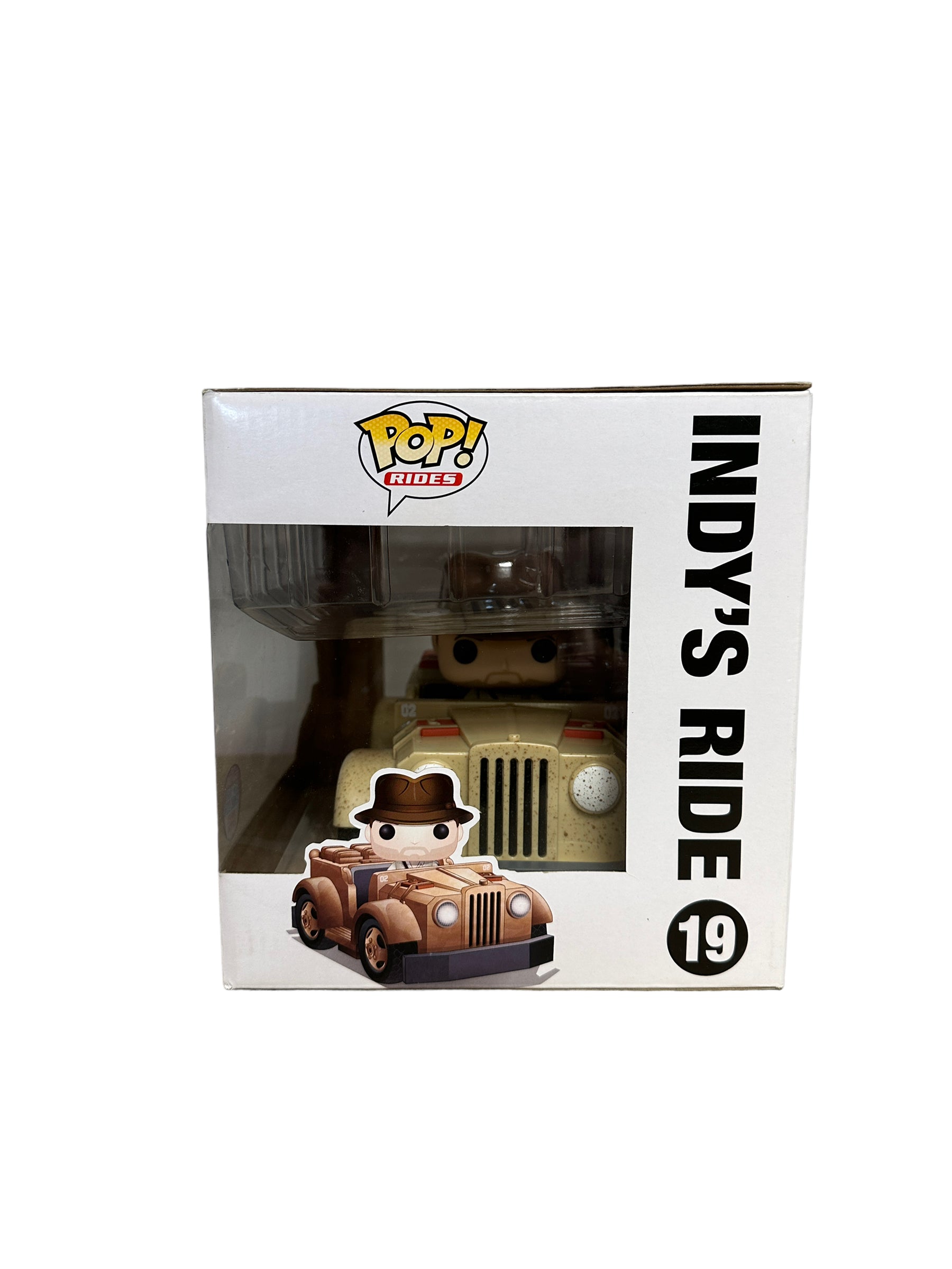Indy's Ride #19 Funko Pop Rides! - Indiana Jones Adventure - NYCC 2016 Exclusive - Condition 7.5/10