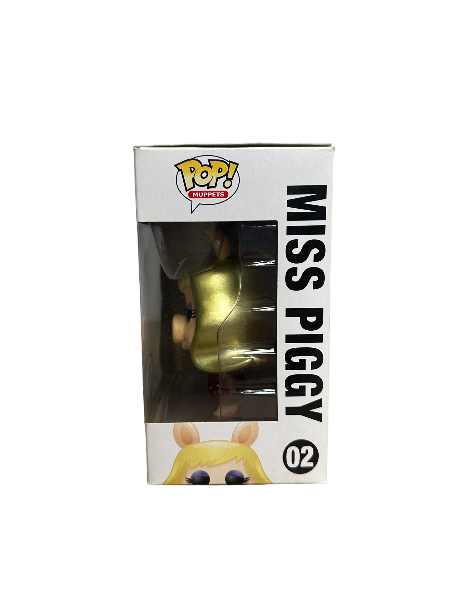 Miss Piggy #02 (Metallic) Funko Pop! - The Muppets - SDCC 2013 Exclusive LE480 Pcs - Condition 7/10