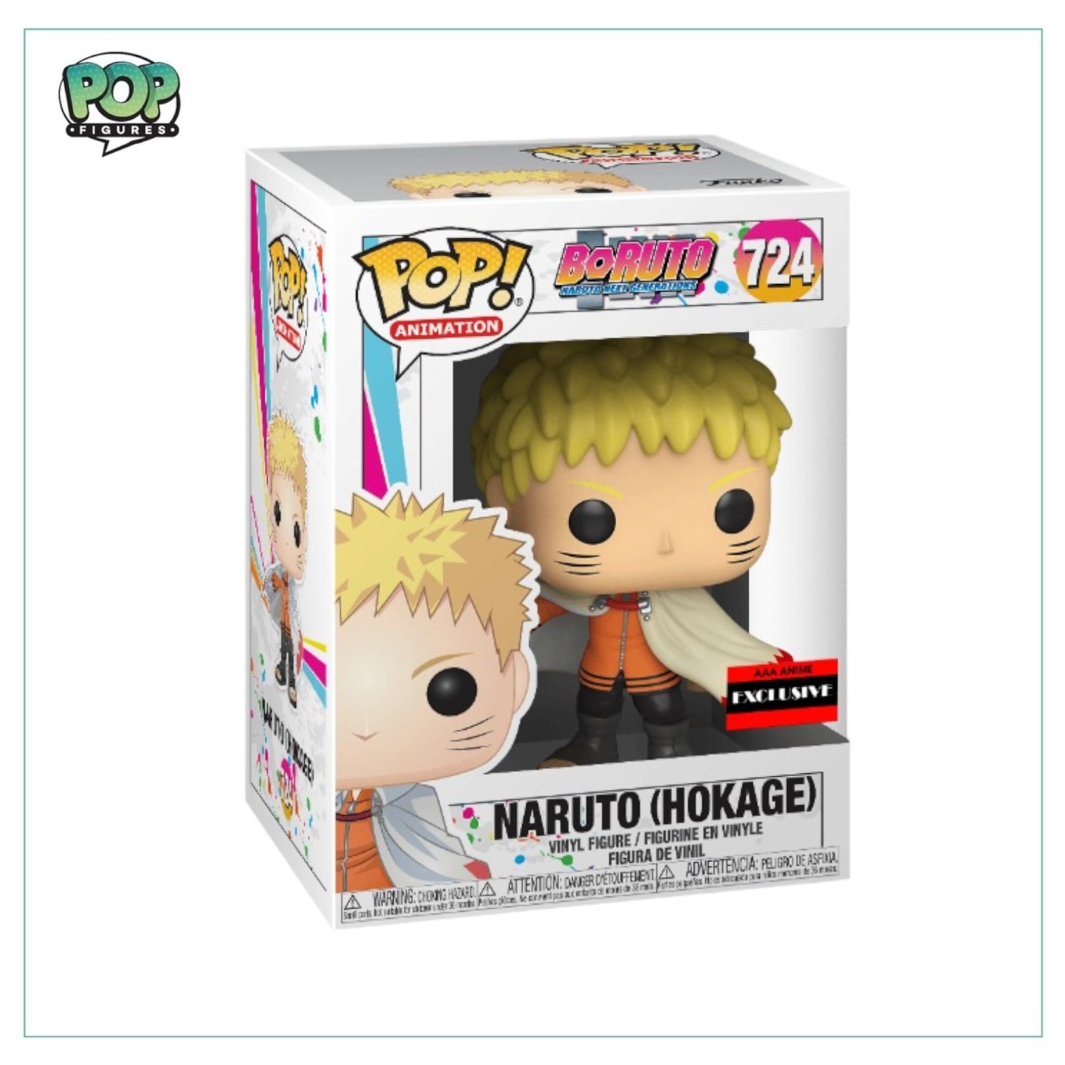 Naruto (Hokage) #724 Funko Pop! - Boruto Naruto Next Generation - AAA Anime Exclusive