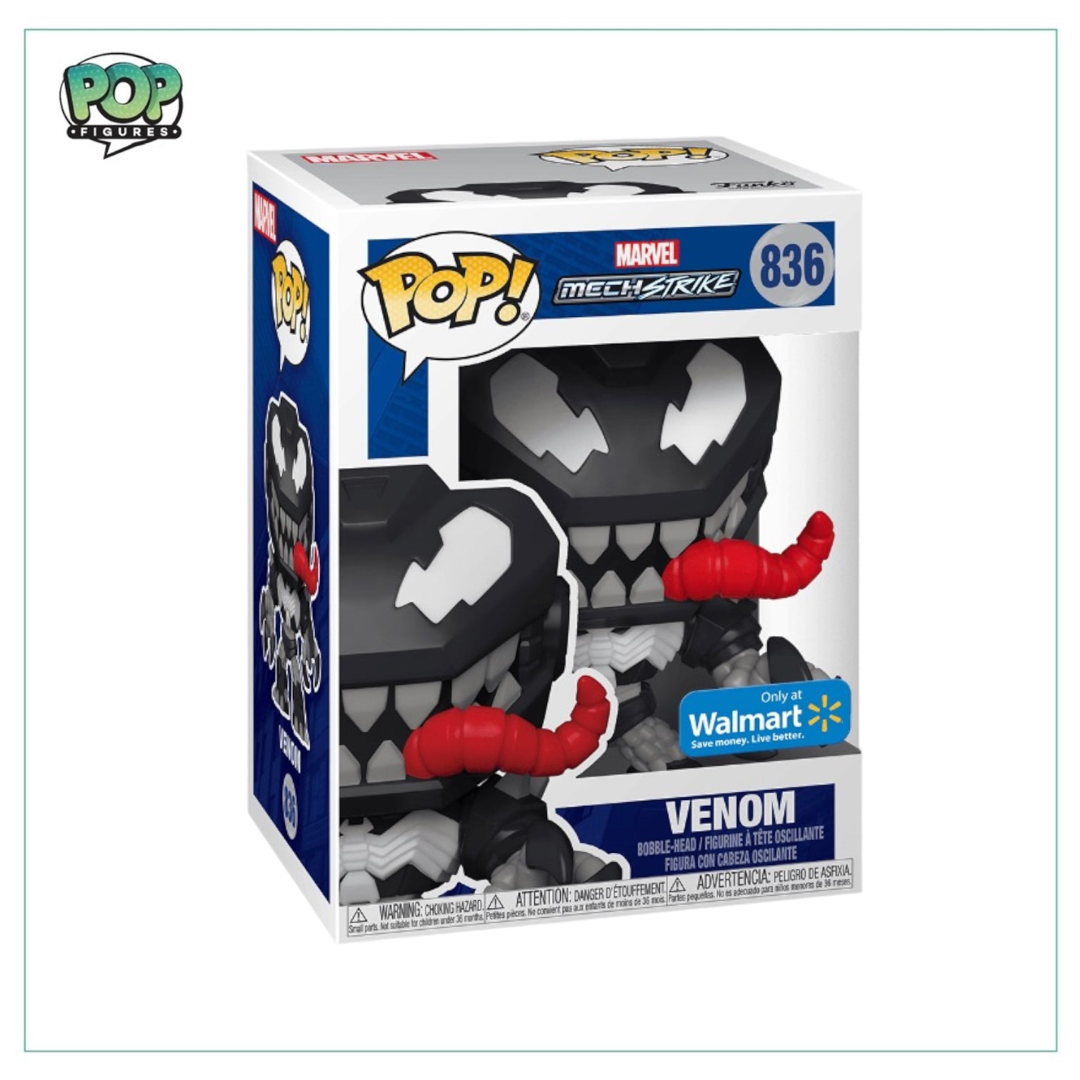 Venom #836 Funko Pop! - Marvel Venom MechStrike- Walmart Exclusive