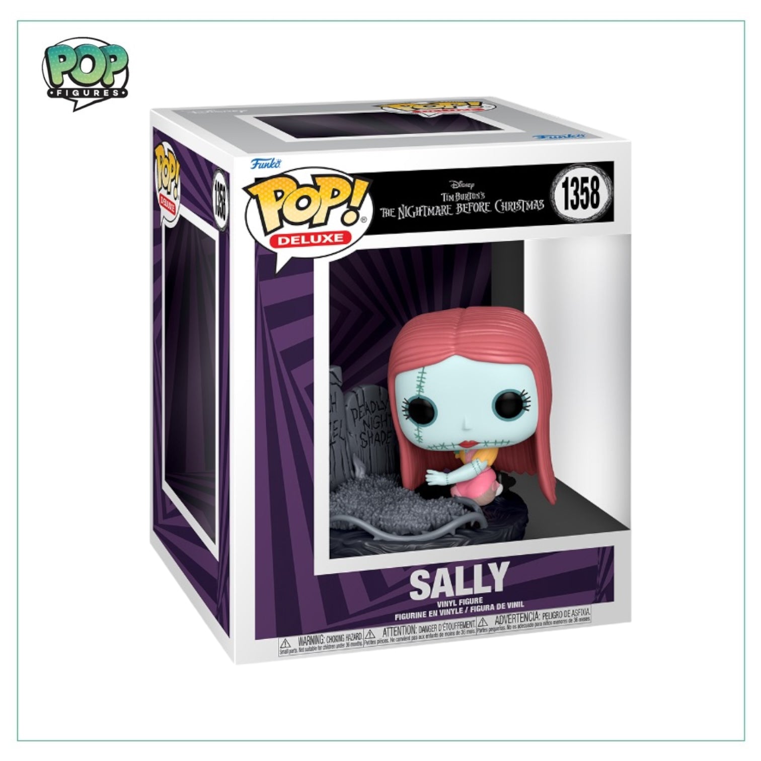 Sally with Gravestone #1358 Deluxe Funko Pop! - The Nightmare before Christmas
