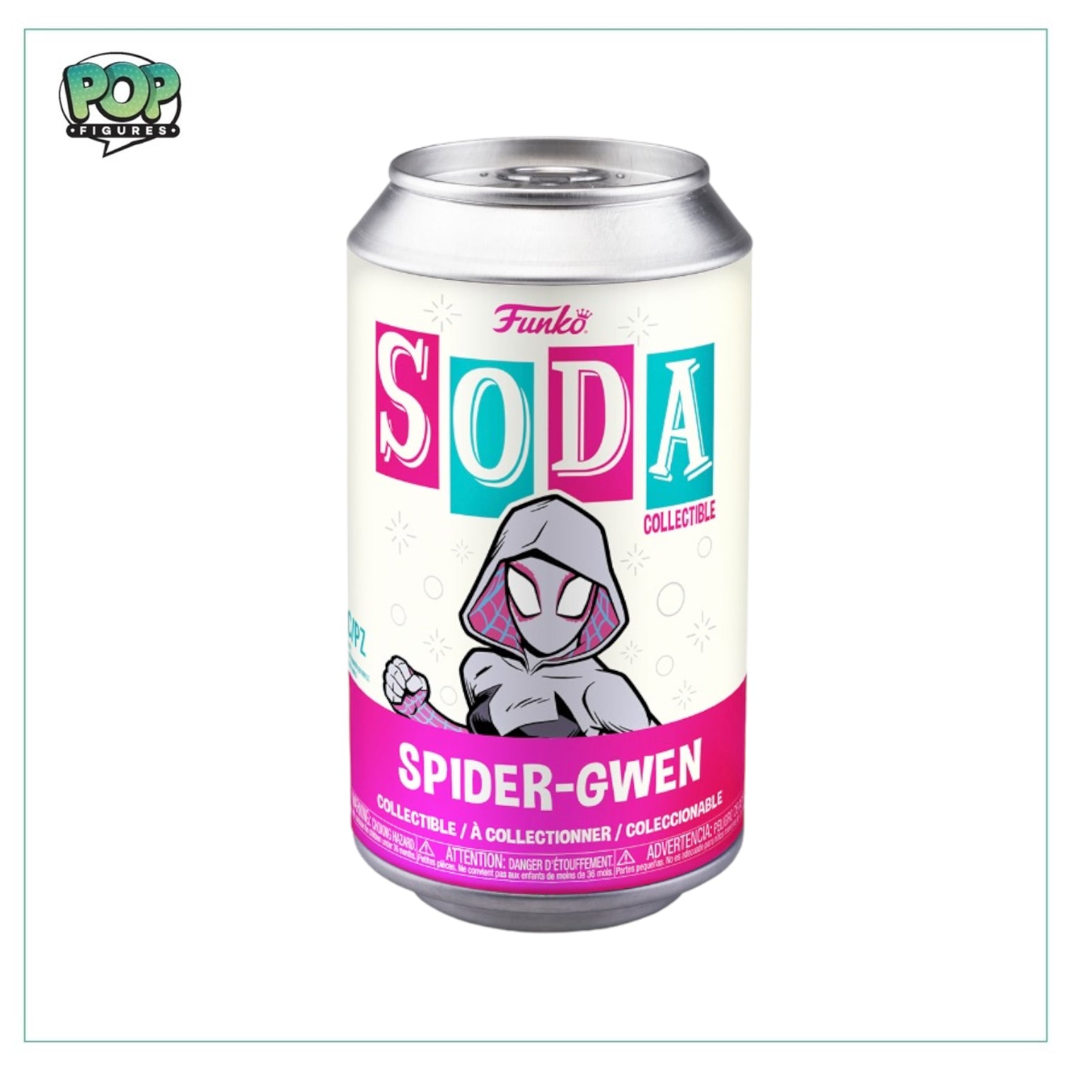 Spider-Gwen Funko Soda Vinyl Figure! - Spider-Man: Across The SpiderVerse - Chance of Chase