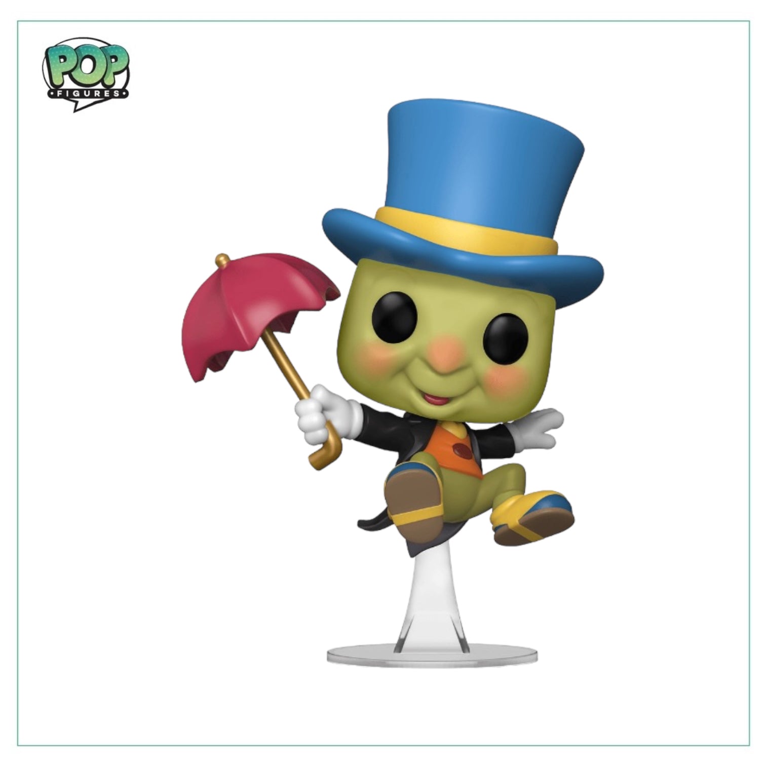 Jiminy Cricket #980 Funko Pop! - Pinocchio - 2020 NYCC Limited Edition