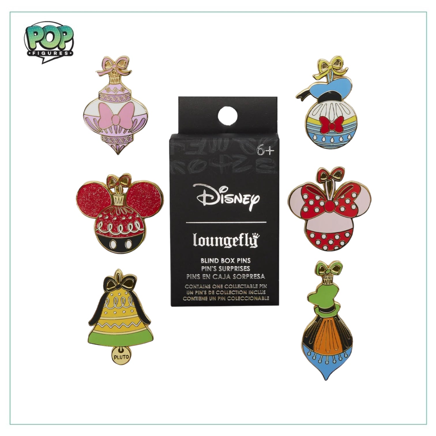 Mickey & Friends Ornaments  - Loungefly Enamel Blind Box