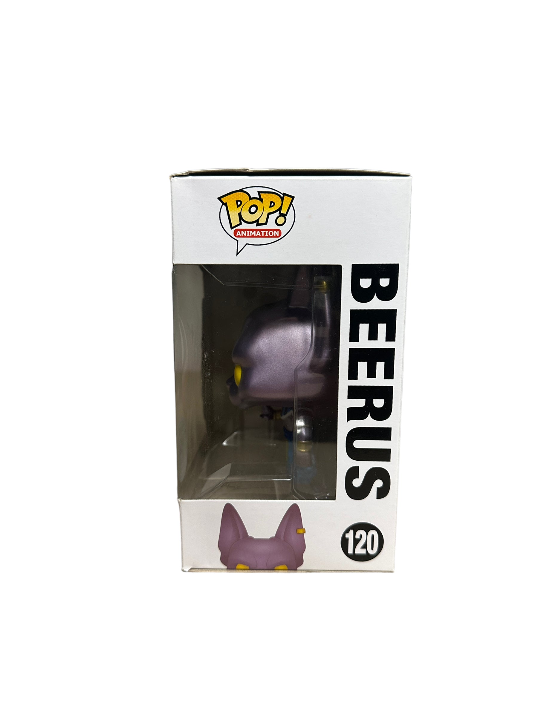 Beerus #120 (Metallic) Funko Pop! - Dragon Ball Z Resurrection 'F' - SDCC 2016 Official Convention Exclusive - Condition 7/10
