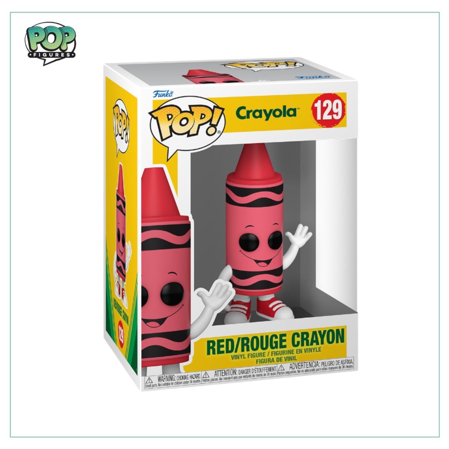 Red/Rouge Crayon #130 Funko Pop! - Crayola