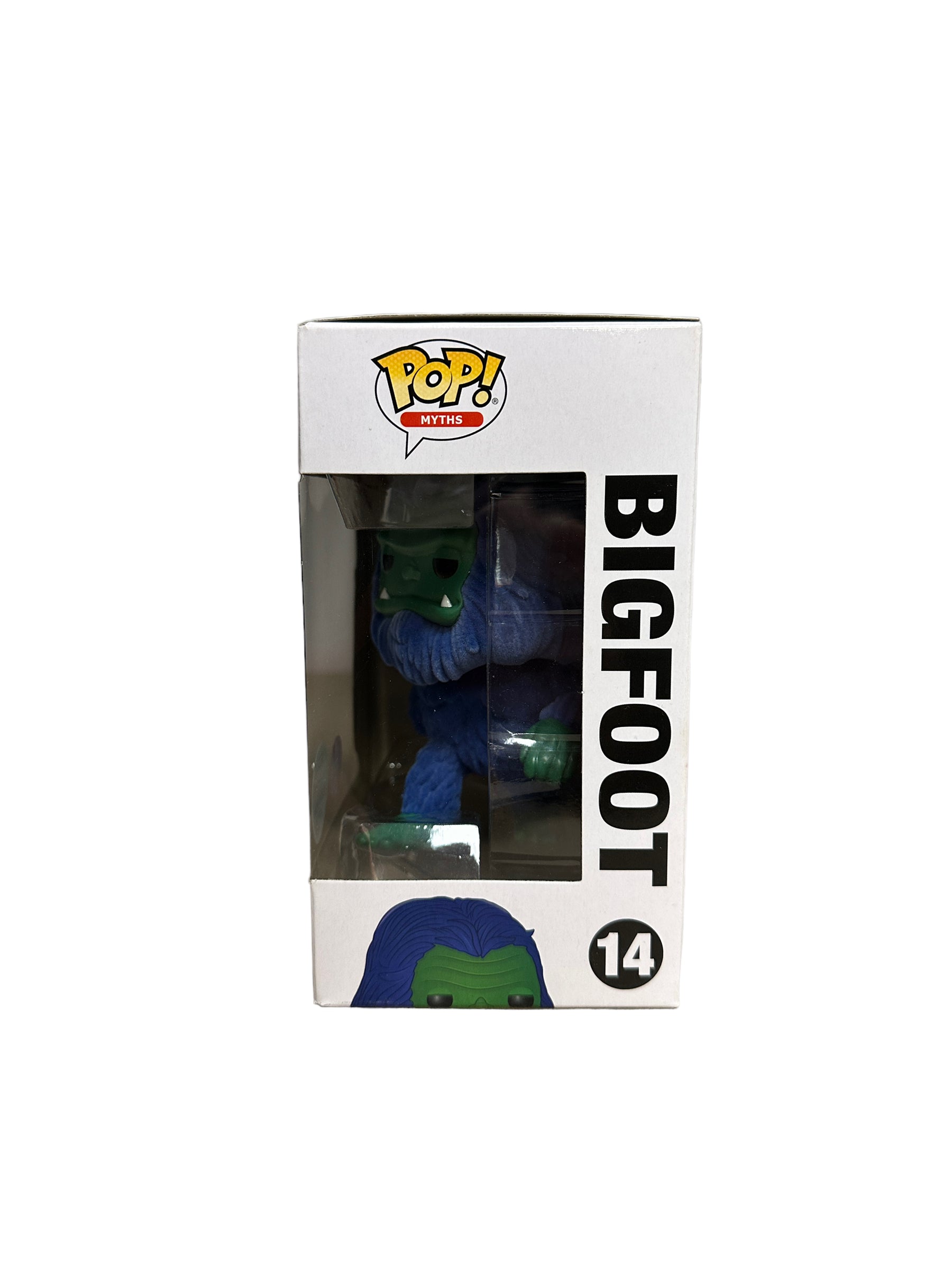 Bigfoot #14 (Blue / Green Flocked) Funko Pop! - Myths - ECCC 2018 Shared Exclusive LE2500 Pcs - Condition 8.5/10