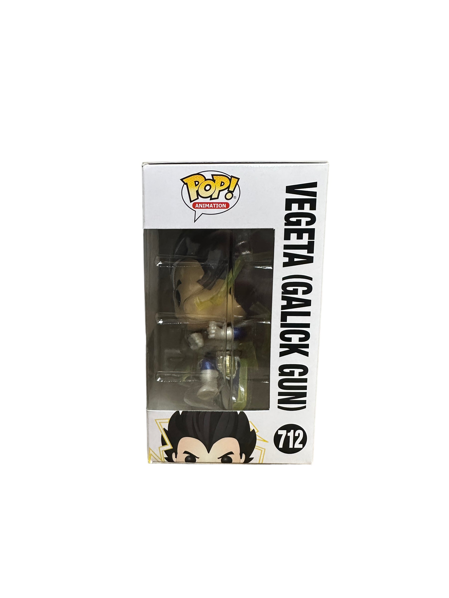 Vegeta (Galick Gun) #712 (Metallic Chase) Funko Pop! - Dragon Ball Z - Chalice Collection Exclusive - Condition 9/10