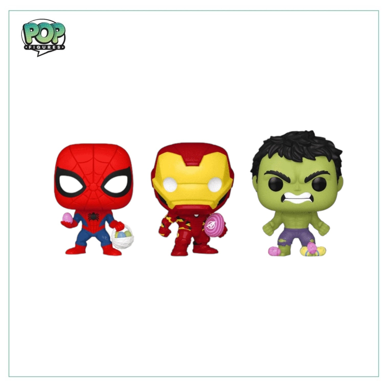 Spider-man, Iron-man, Hulk Funko Carrot Pocket Pop - Marvel