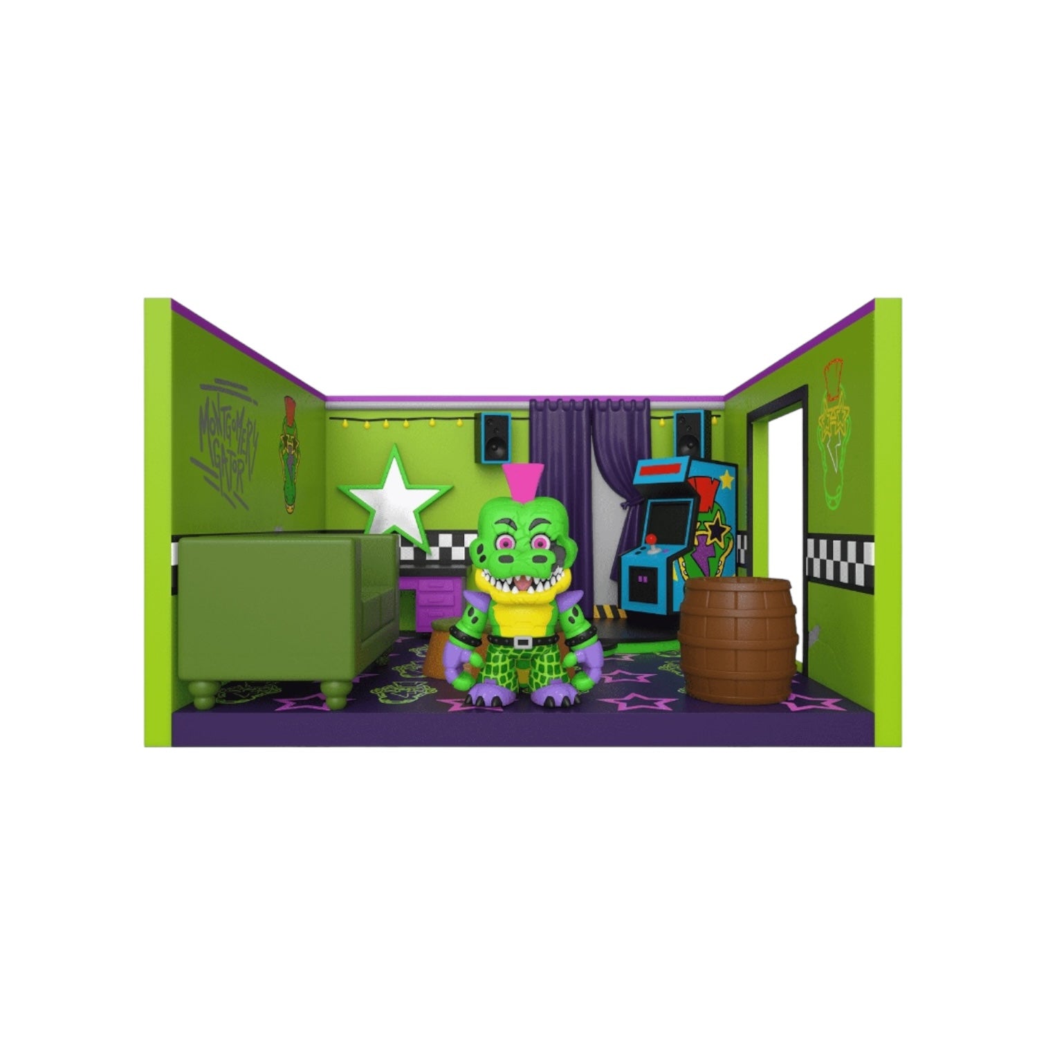 Montgomery Gator with Dressing Room Funko Snaps - Five Nights at Freddy's