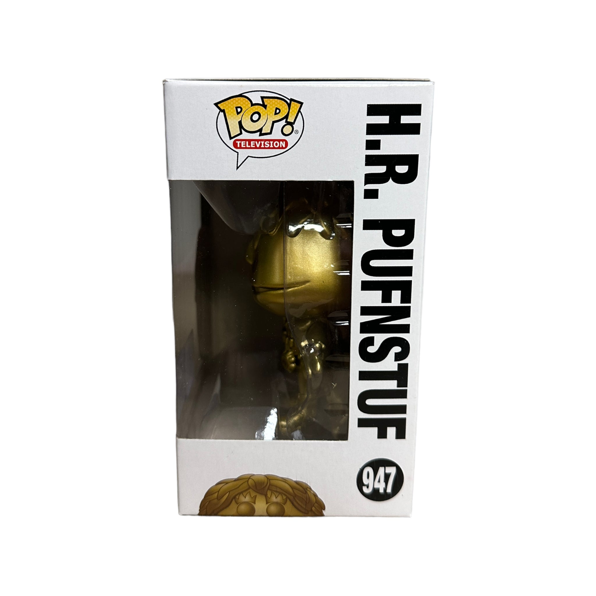 H.R. Pufnstuf #947 (Gold Metallic) Funko Pop! - Sid & Marty Krofft Pictures - Funko Hollywood Exclusive - Condition 6.5/10